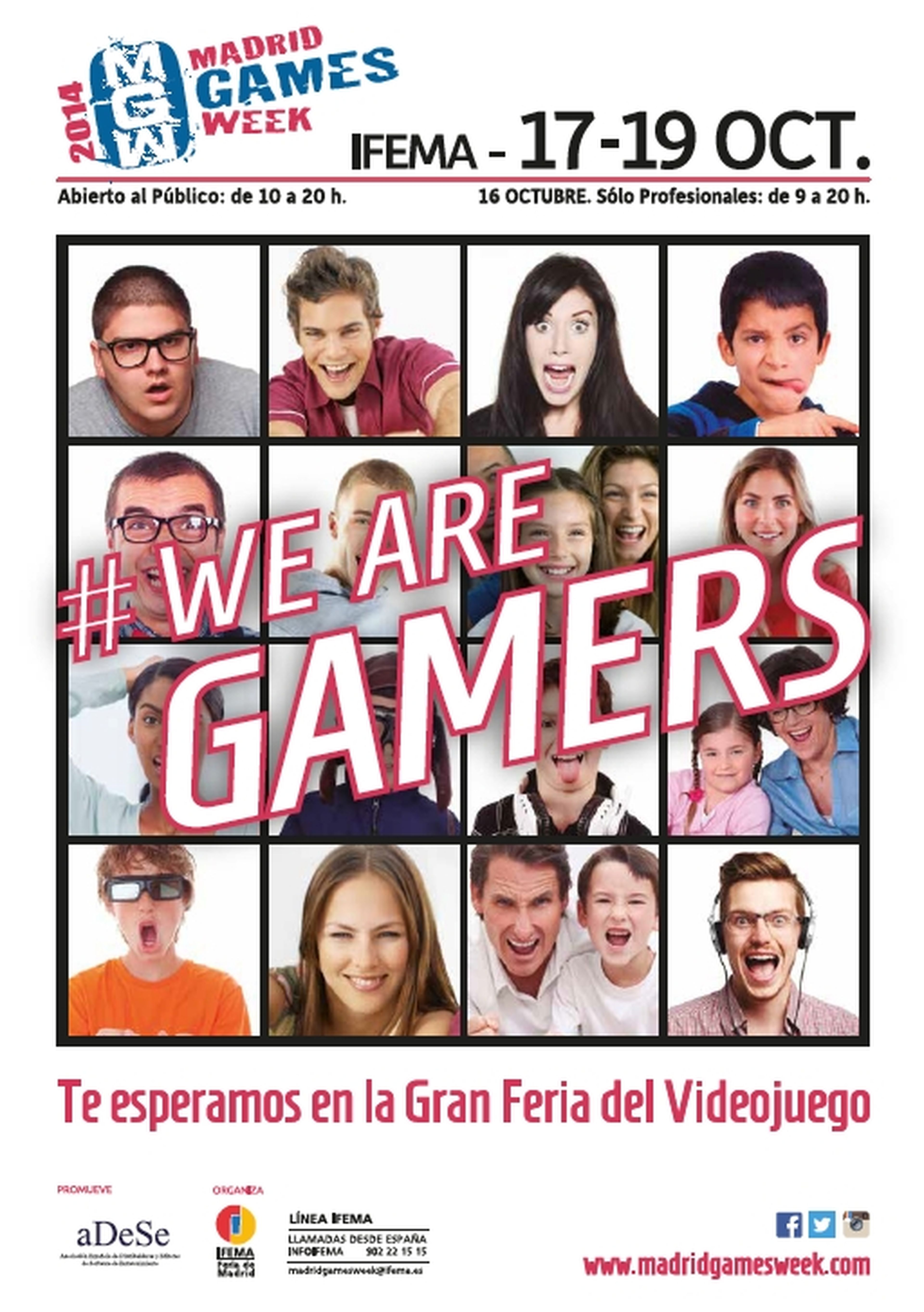 Madrid Games Week 2014 presenta su cartel oficial
