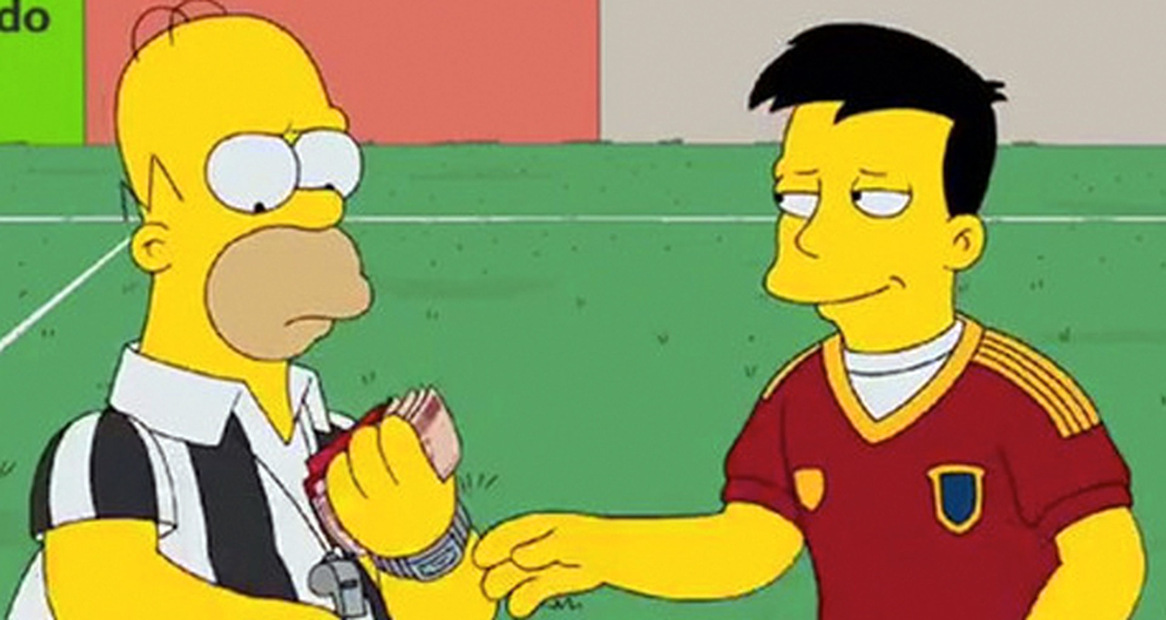 Los Simpson: la Roja soborna a Homer en el Mundial de Brasil
