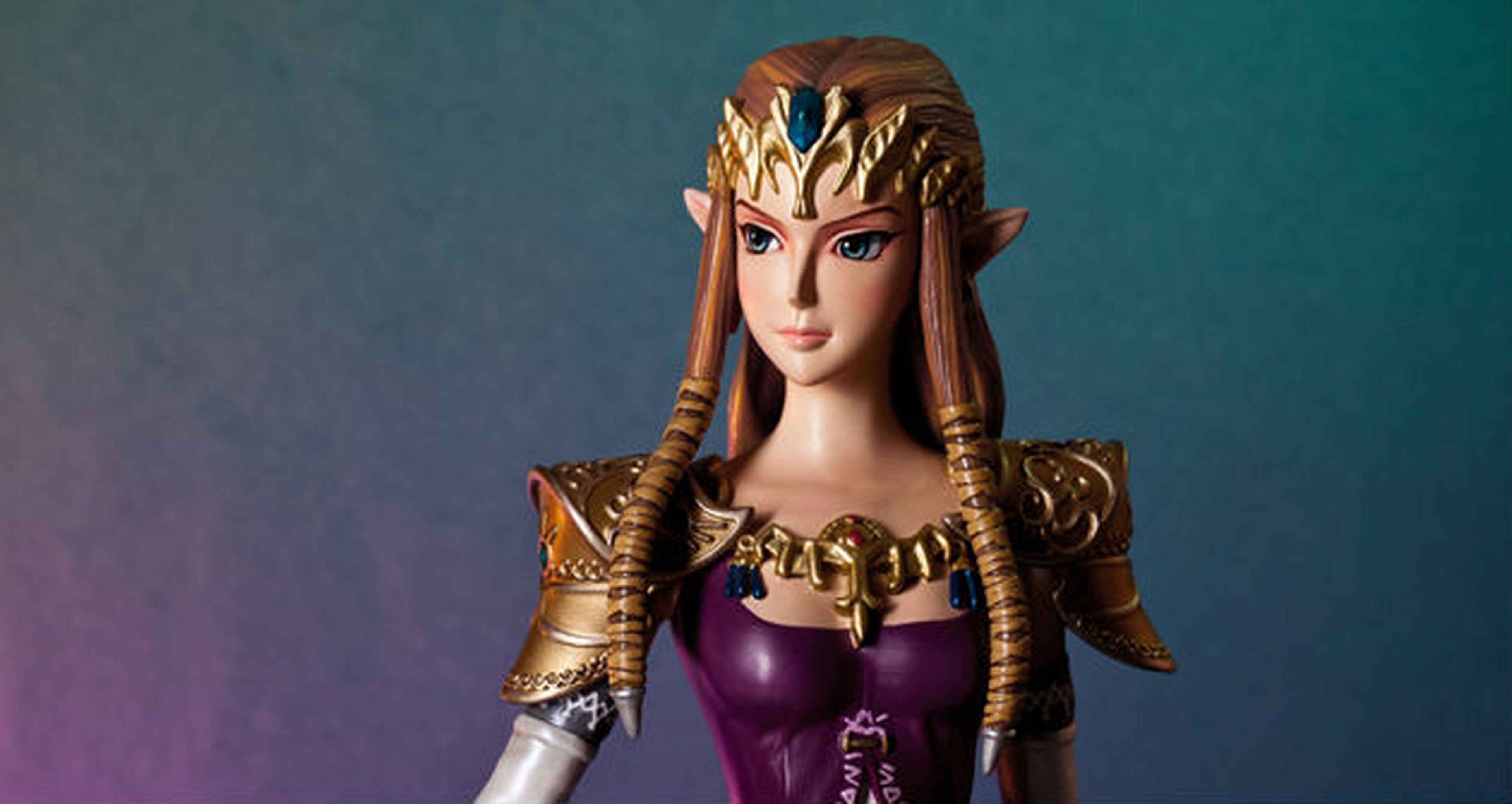 Una figura de coleccionista de la Princesa Zelda