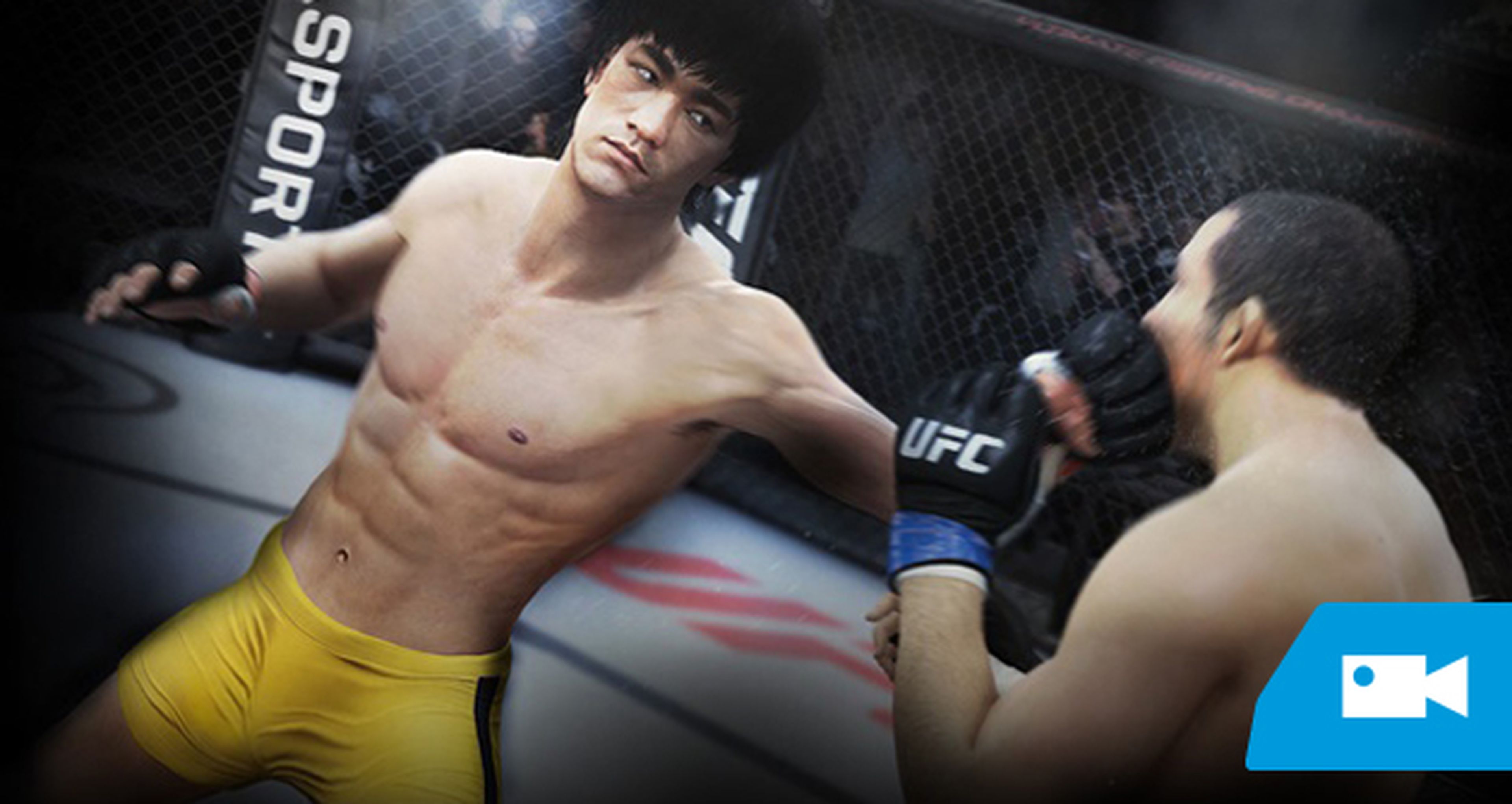 Bruce Lee con la reserva de UFC para PS4 y Xbox One