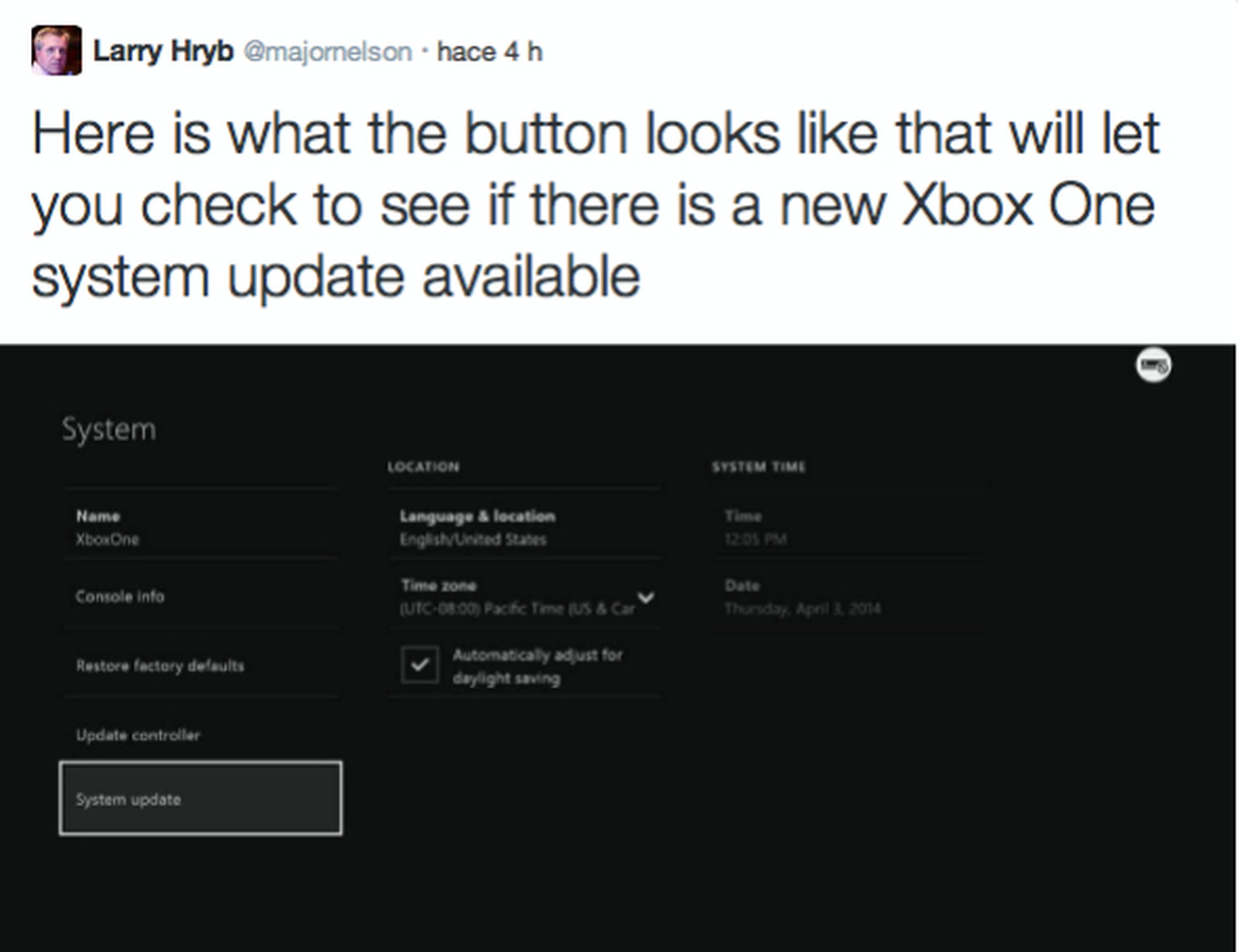 ¿Major Nelson no utiliza Kinect en Xbox One?