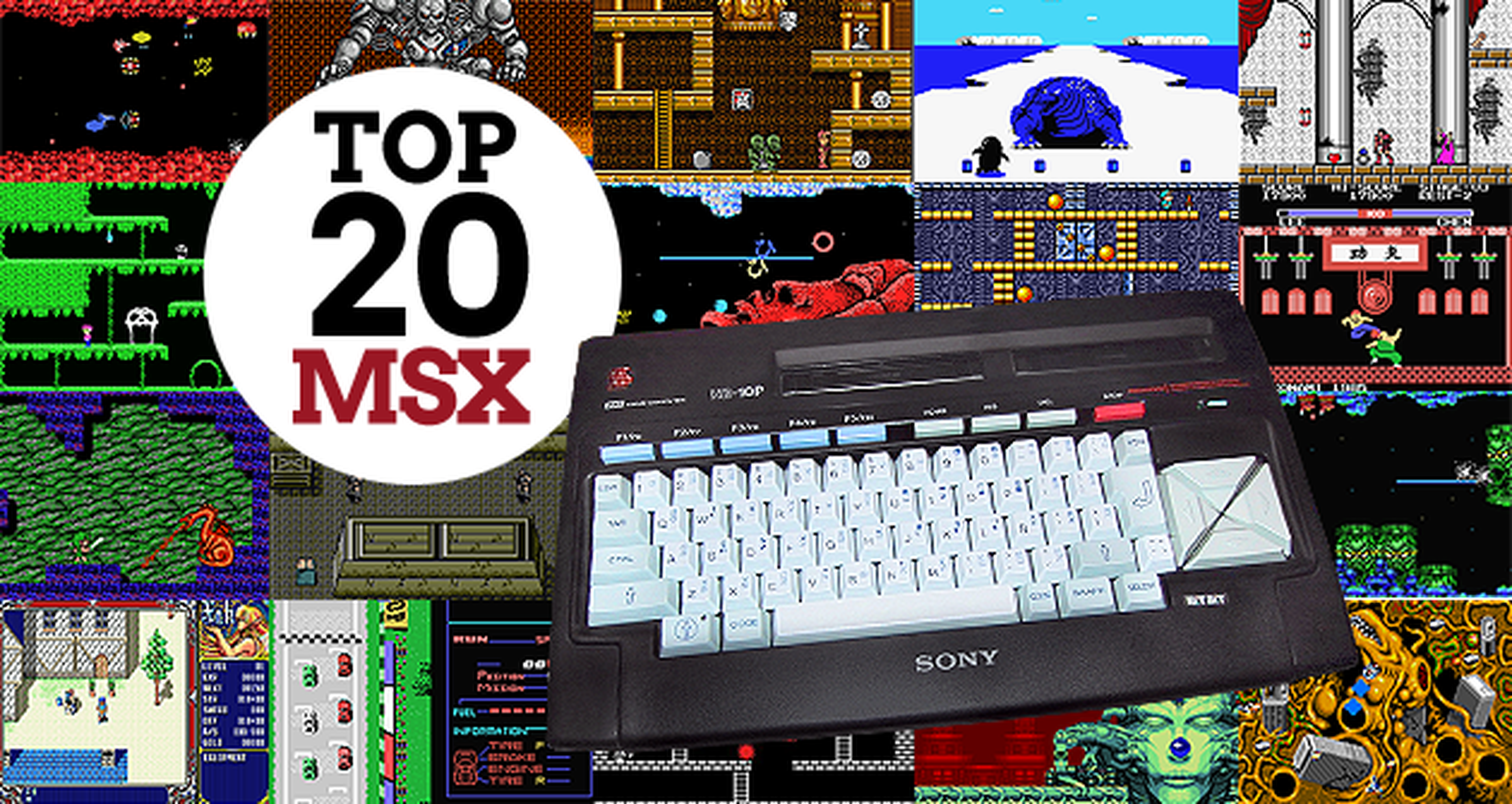 Los 20 mejores juegos de MSX