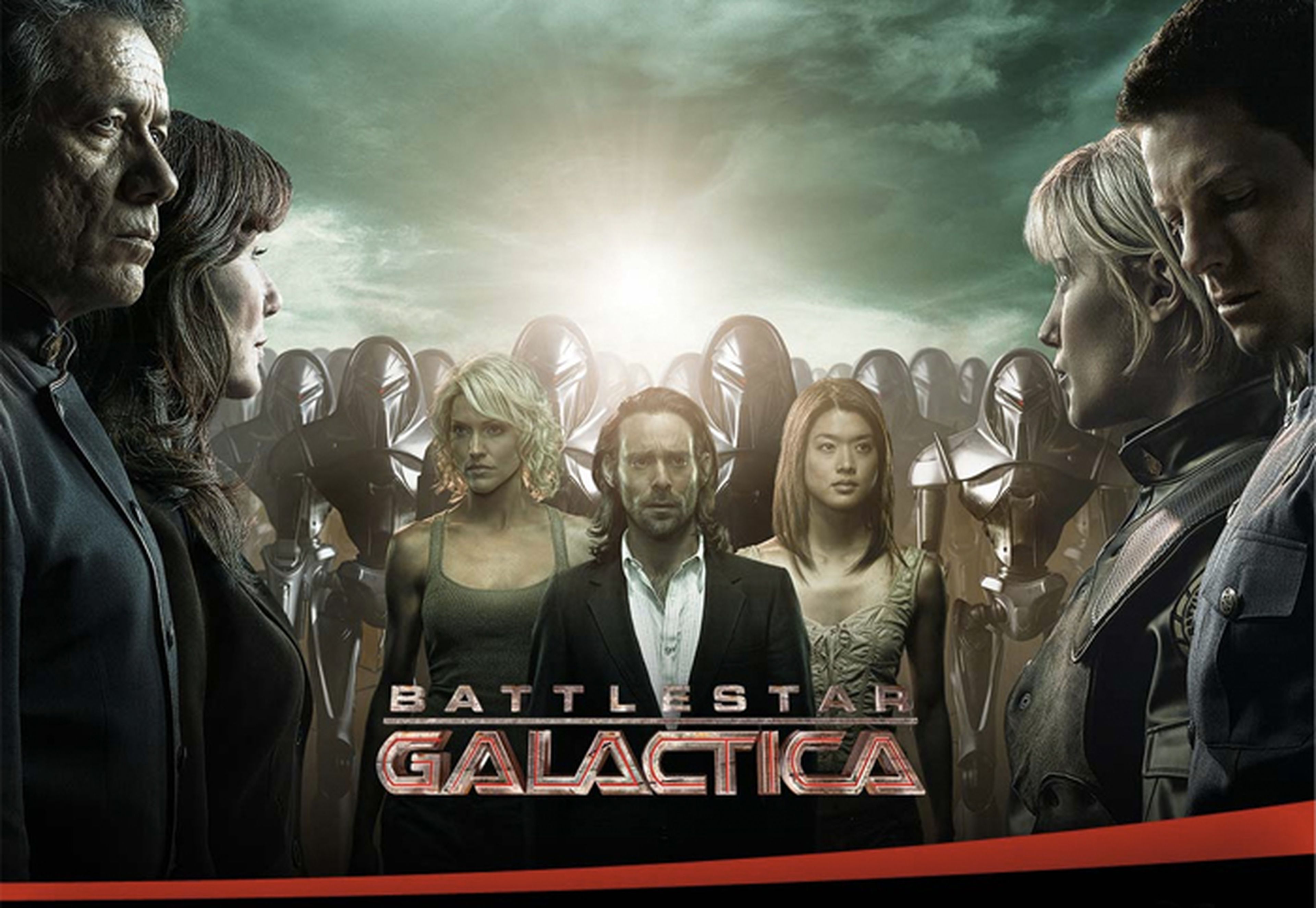 La película de Battlestar Galactica, más cerca