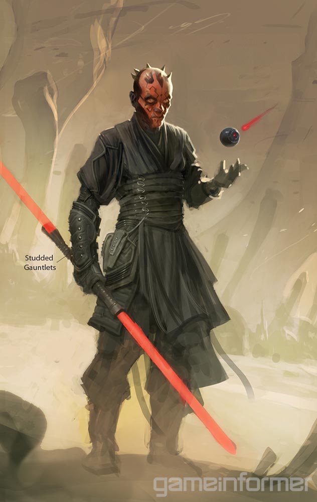 Filtrado el juego cancelado sobre Darth Maul
