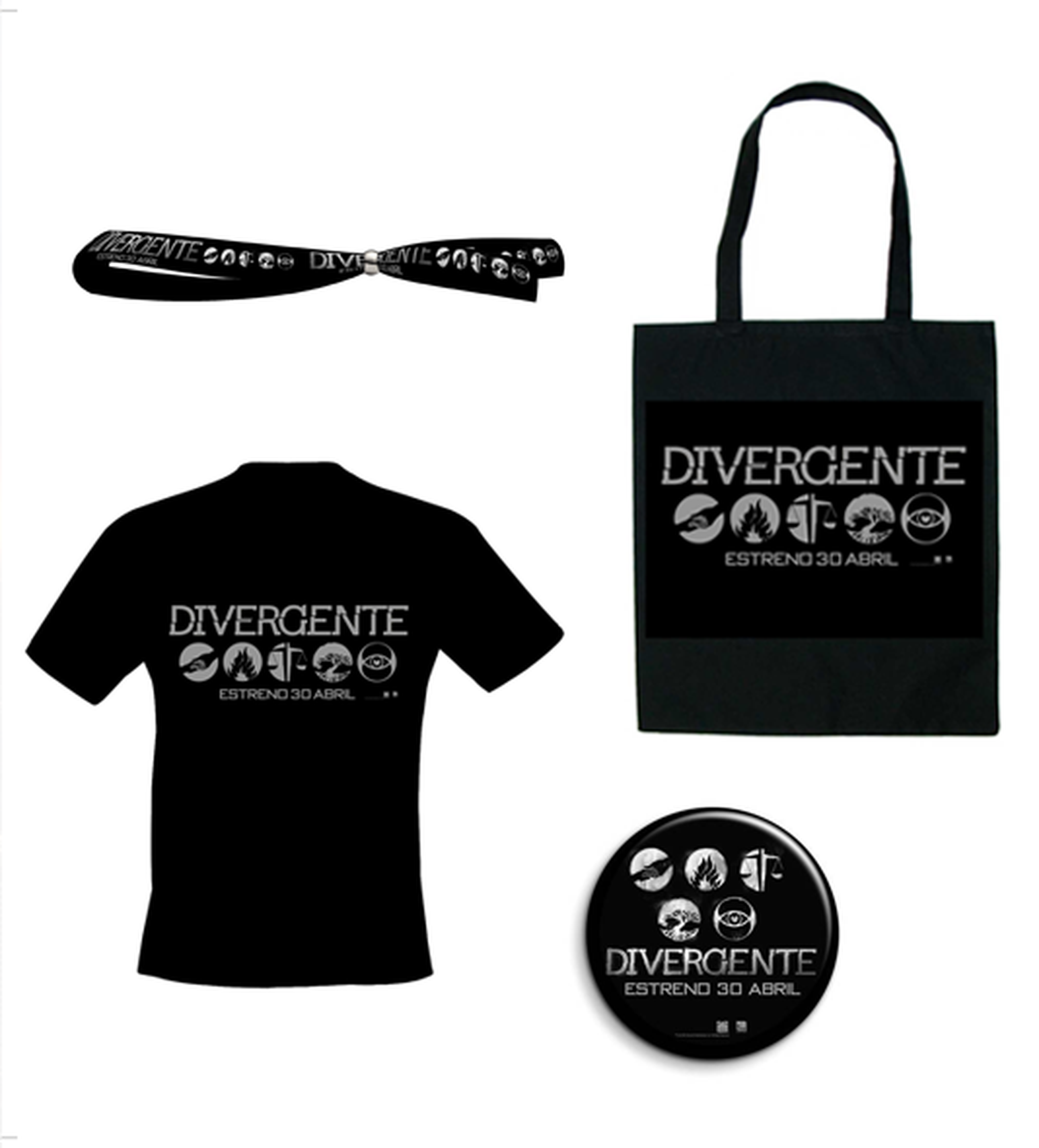 Concurso Divergente: ¡Regalamos 5 lotes de merchandising!