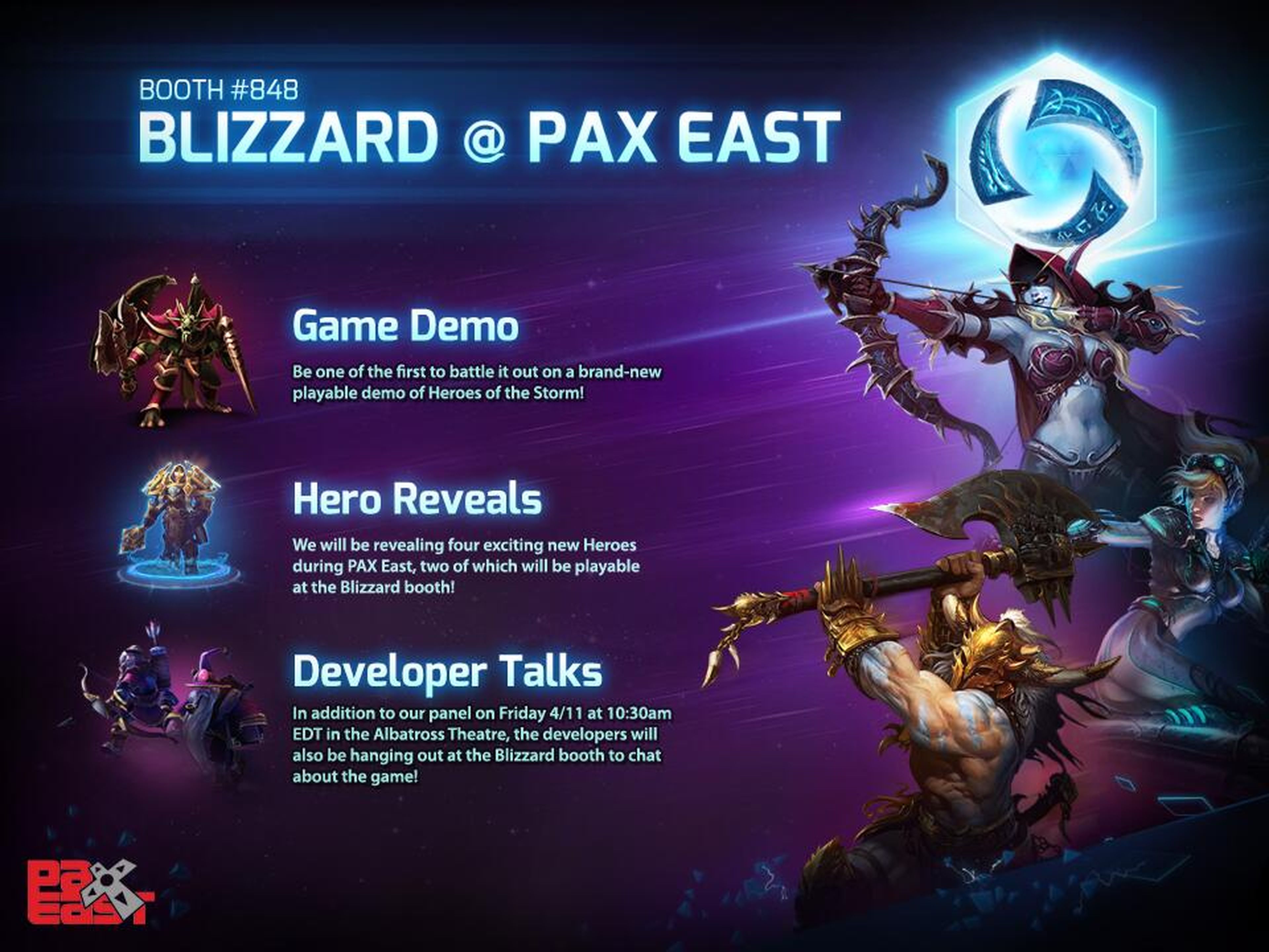Blizzard se deja querer en la Pax East 2014