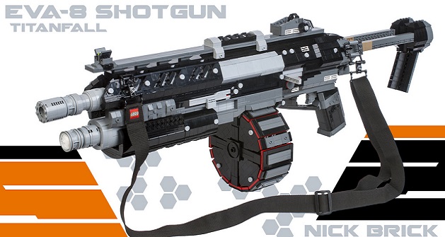 Fabrica el arma de Titanfall con piezas de LEGO Hobby Consolas