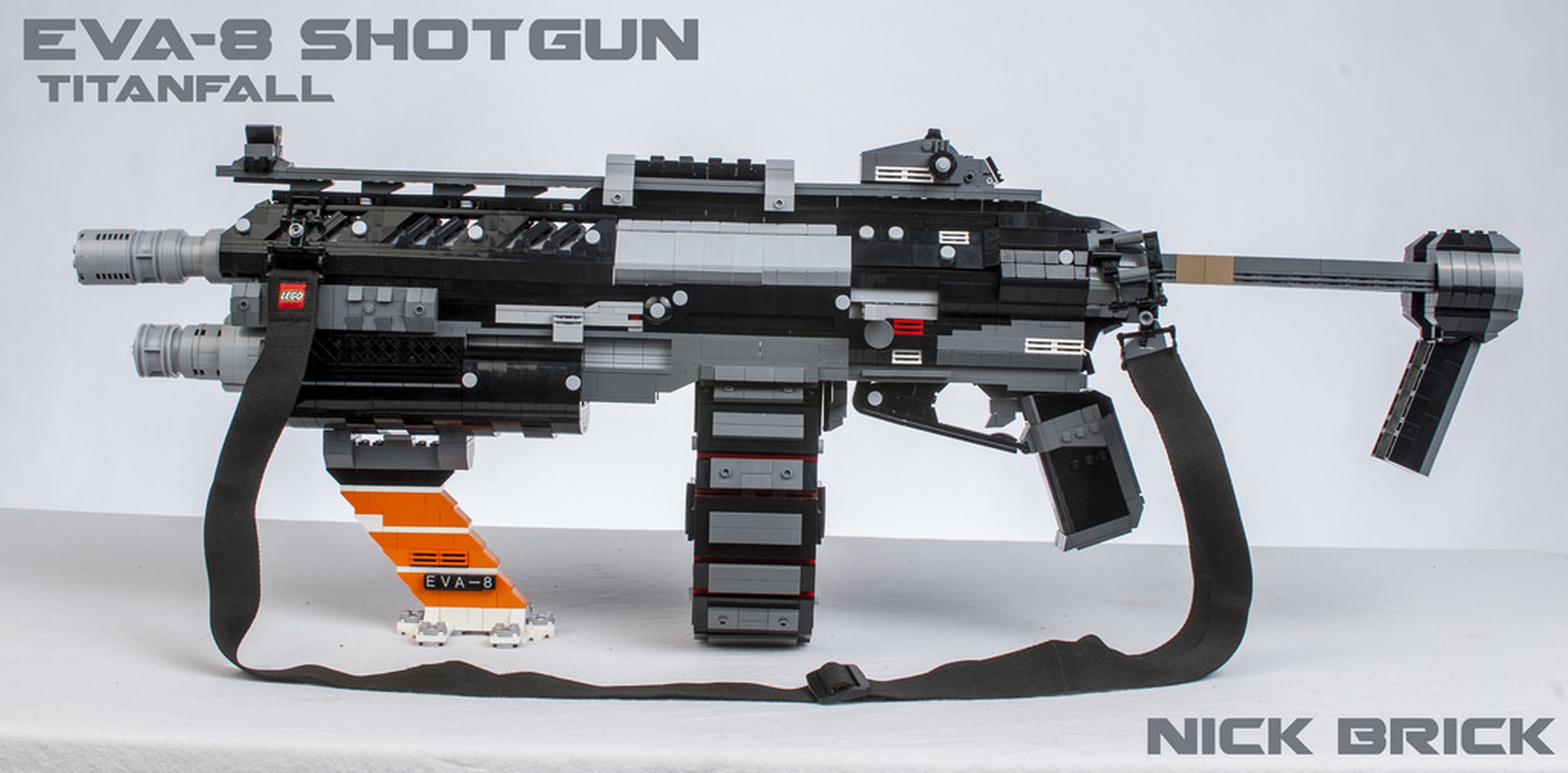Fabrica el arma de Titanfall con piezas de LEGO