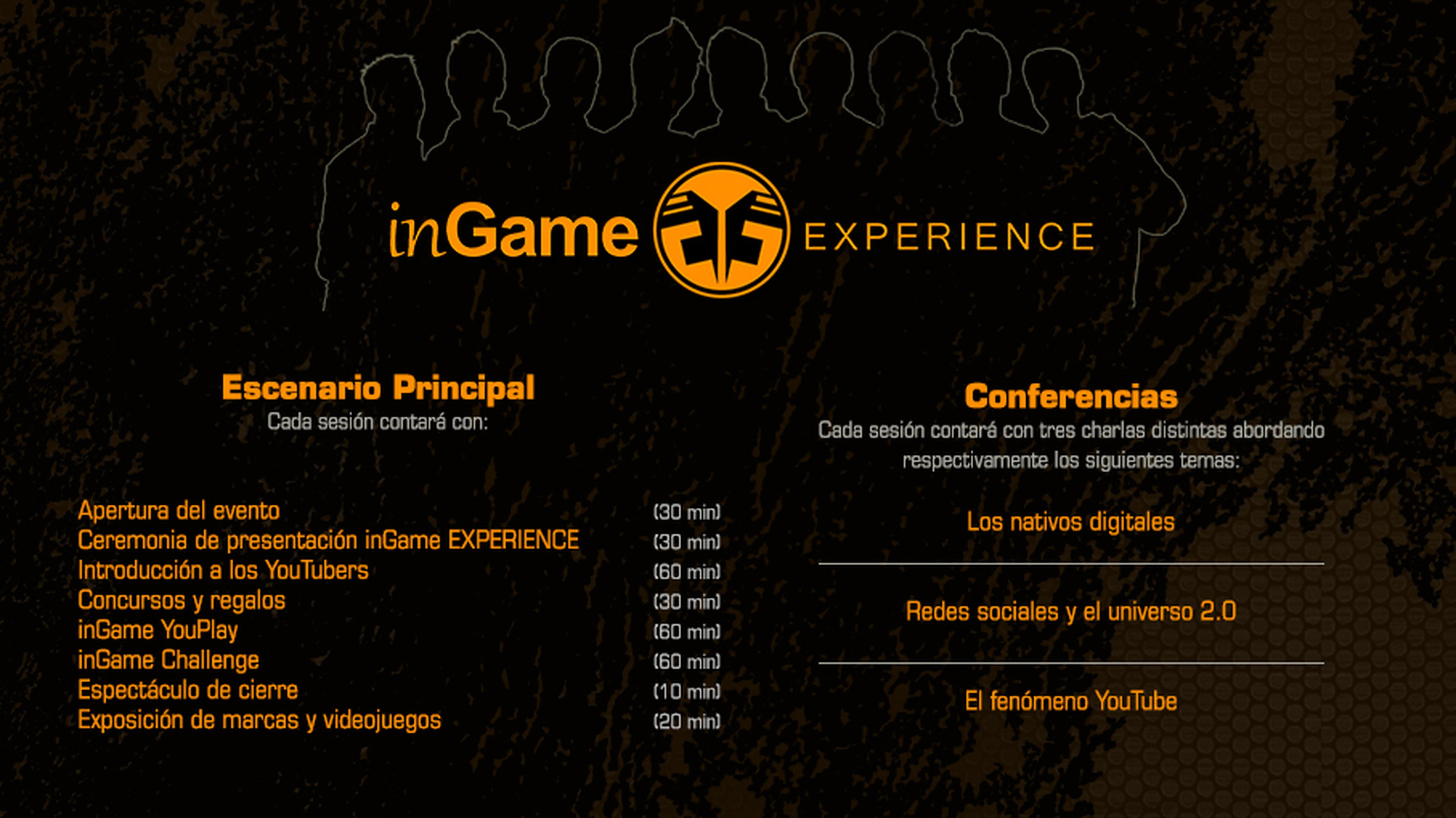Las actividades de inGame Experience, el evento con youtubers