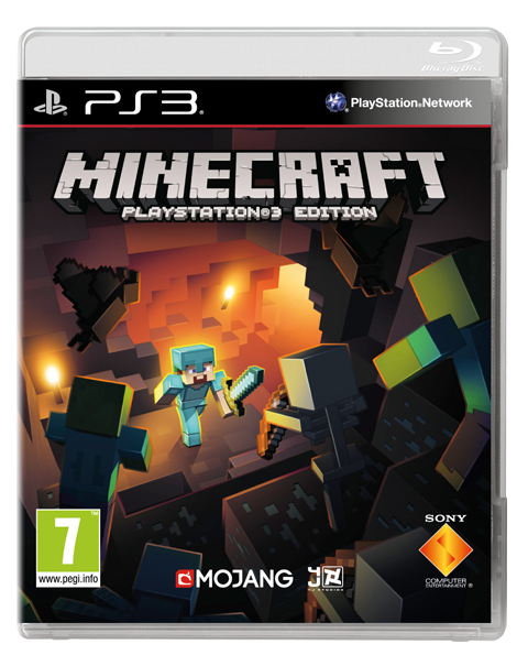 Minecraft tendrá una edición en formato físico para PS3