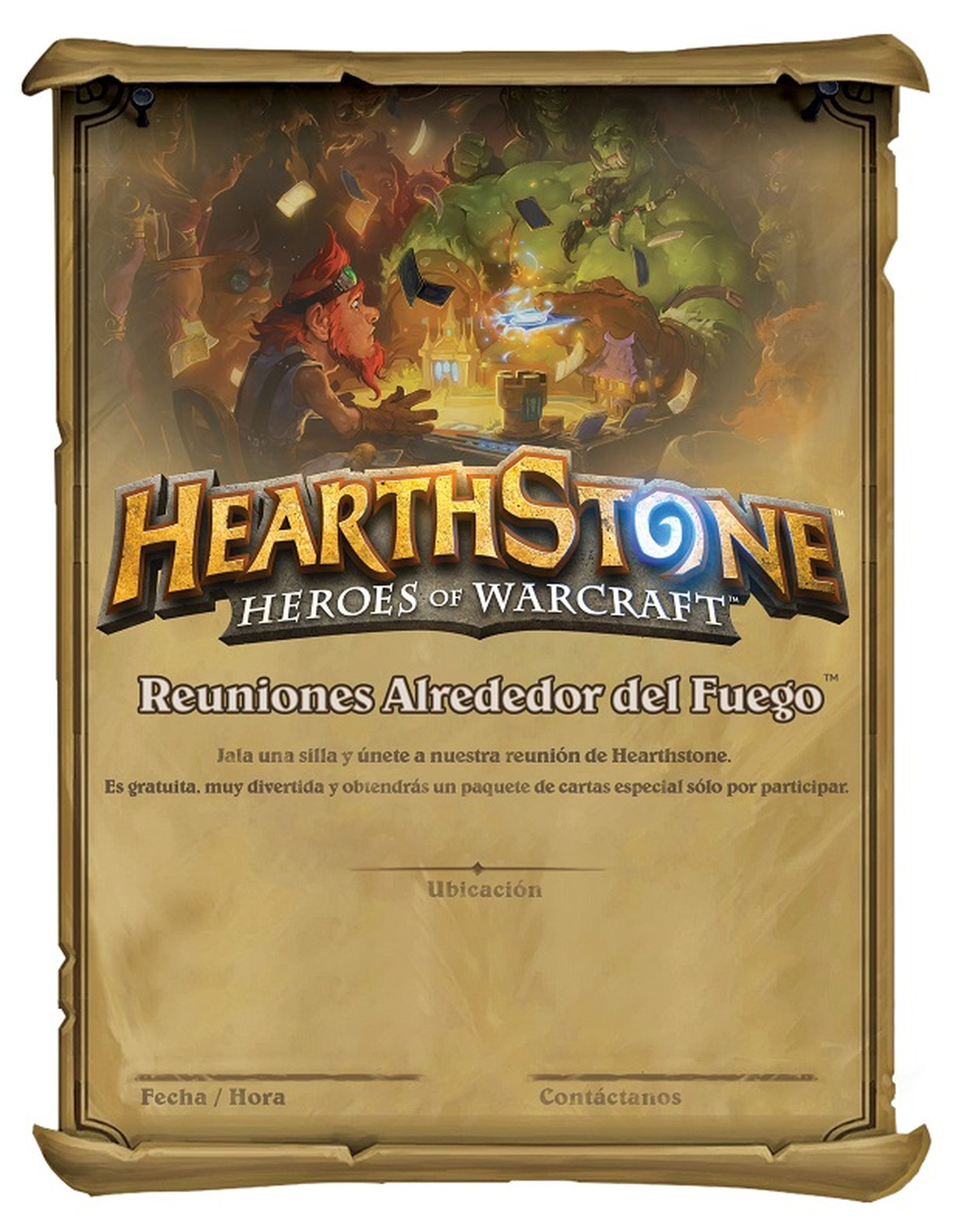 Blizzard quiere llevar Hearthstone al mundo real