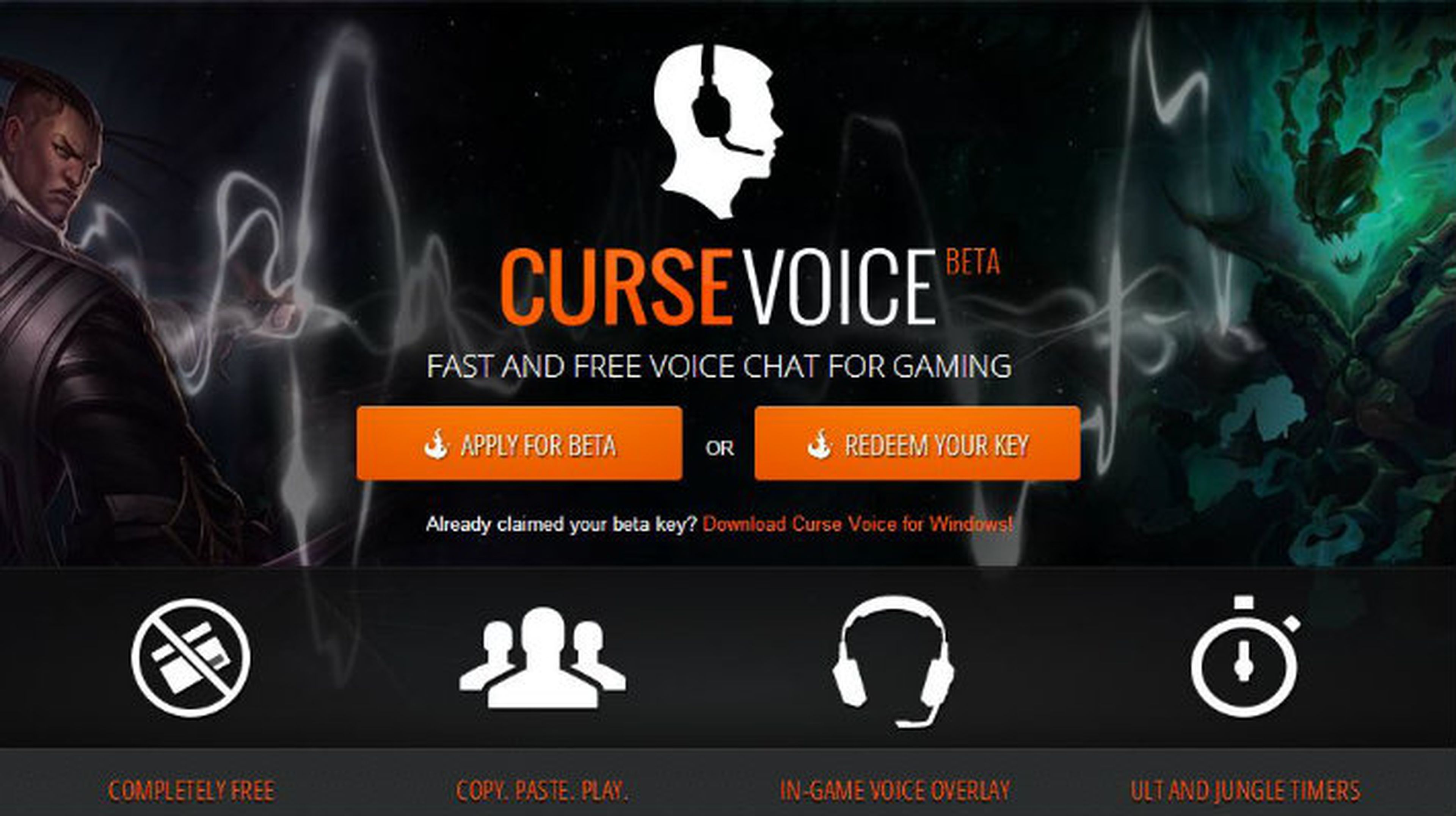 Curse Voice, la app de moda de League of Legends