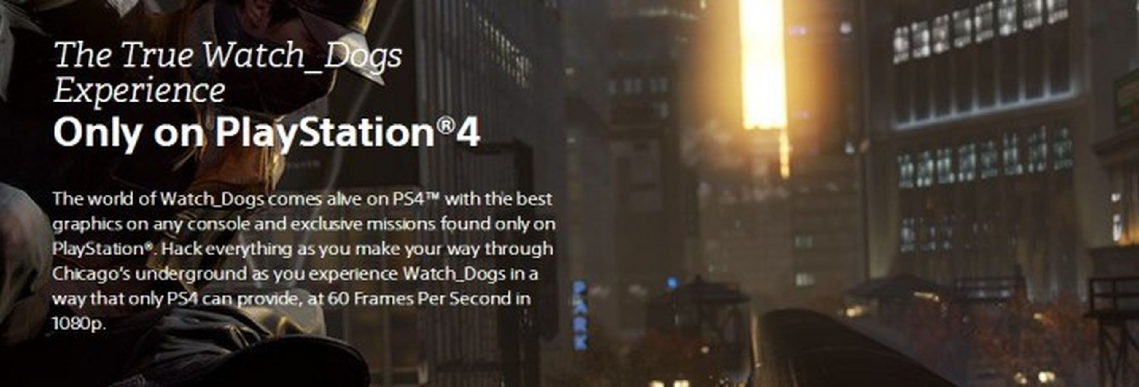 Confirmada la resolución y el frame rate de Watch Dogs en Playstation 4 y Xbox One