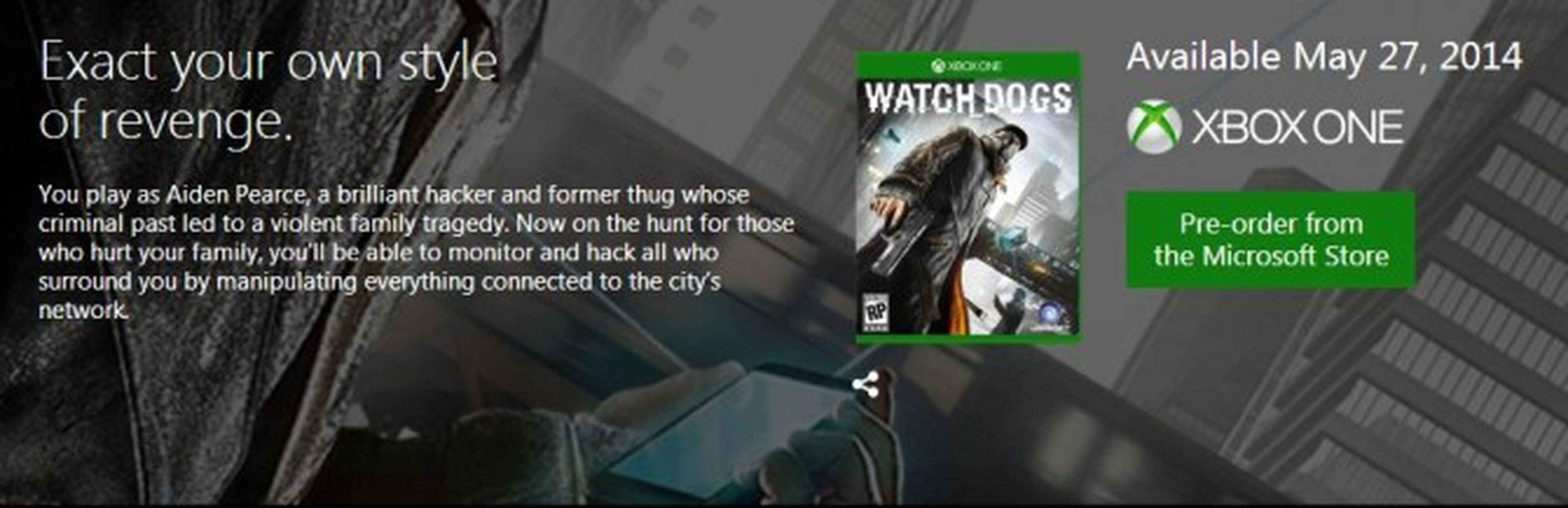 Confirmada la resolución y el frame rate de Watch Dogs en Playstation 4 y Xbox One