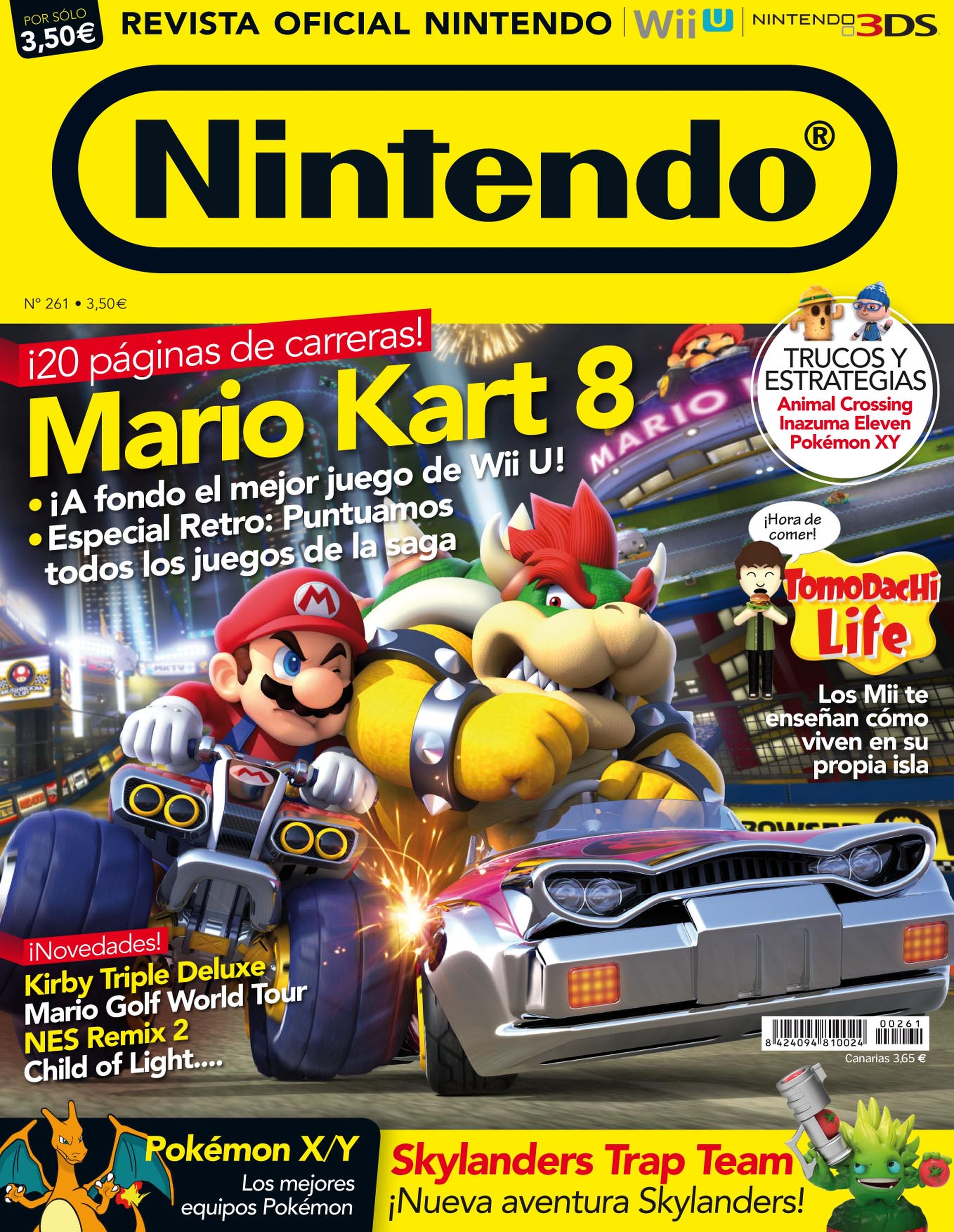 Número 261 de Revista Oficial Nintendo ya a la venta