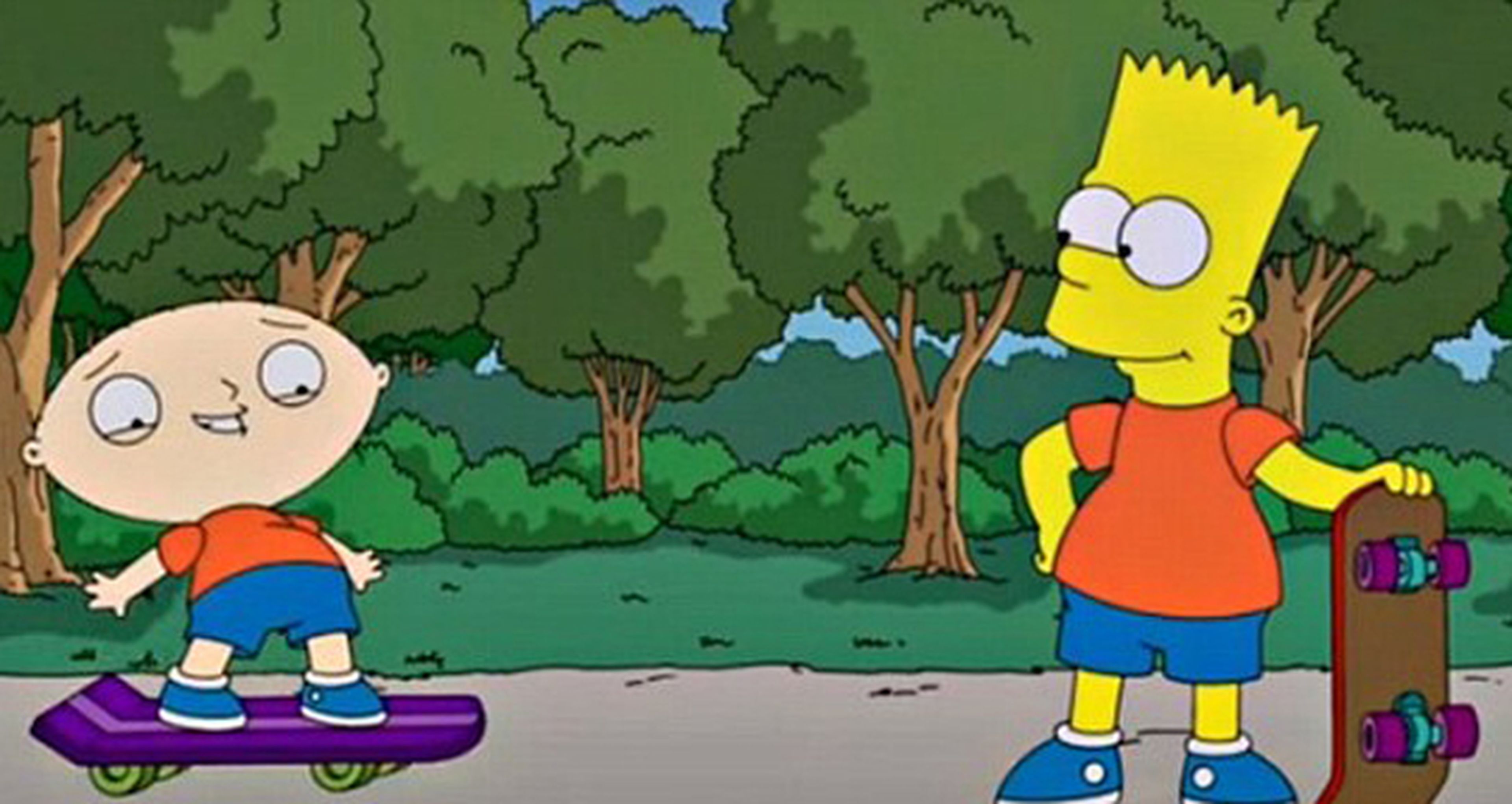 Primeras imágenes del crossover de Los Simpsons y Padre de Familia