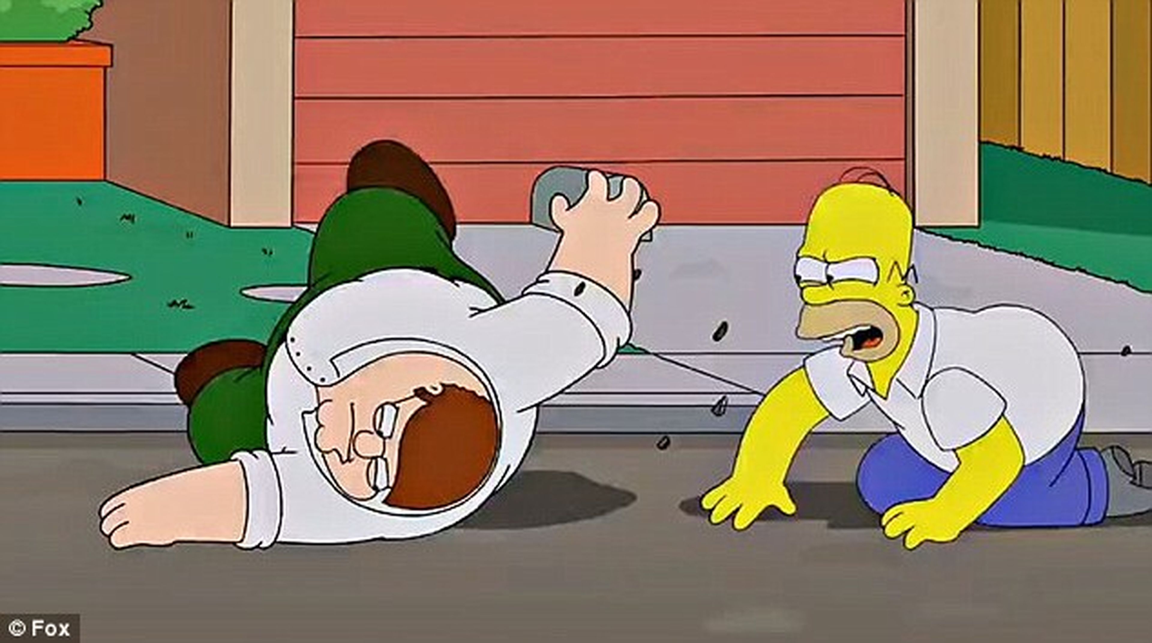 Primeras imágenes del crossover de Los Simpsons y Padre de Familia
