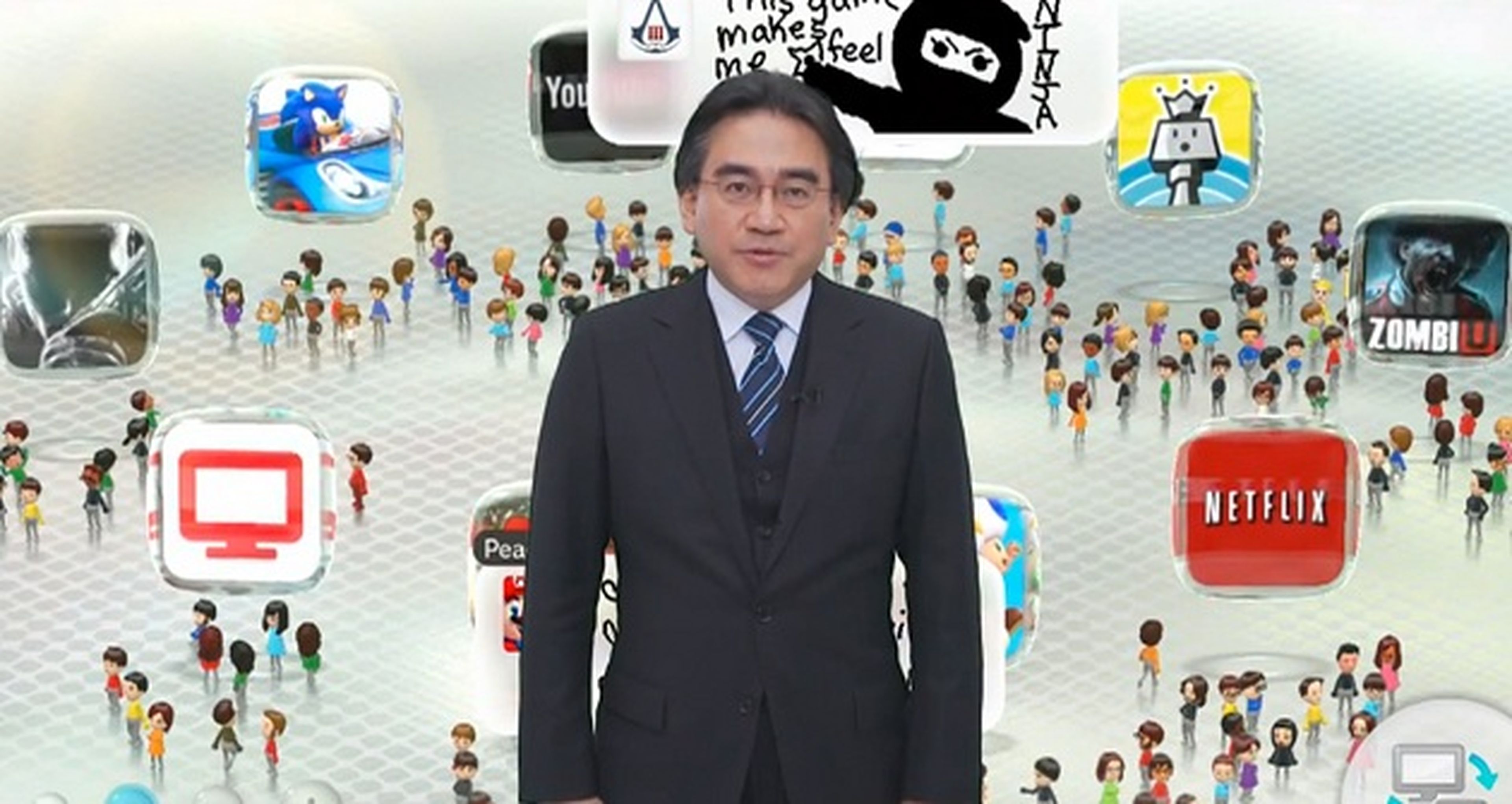 Iwata cree que un juego puede cambiar el destino de Wii U