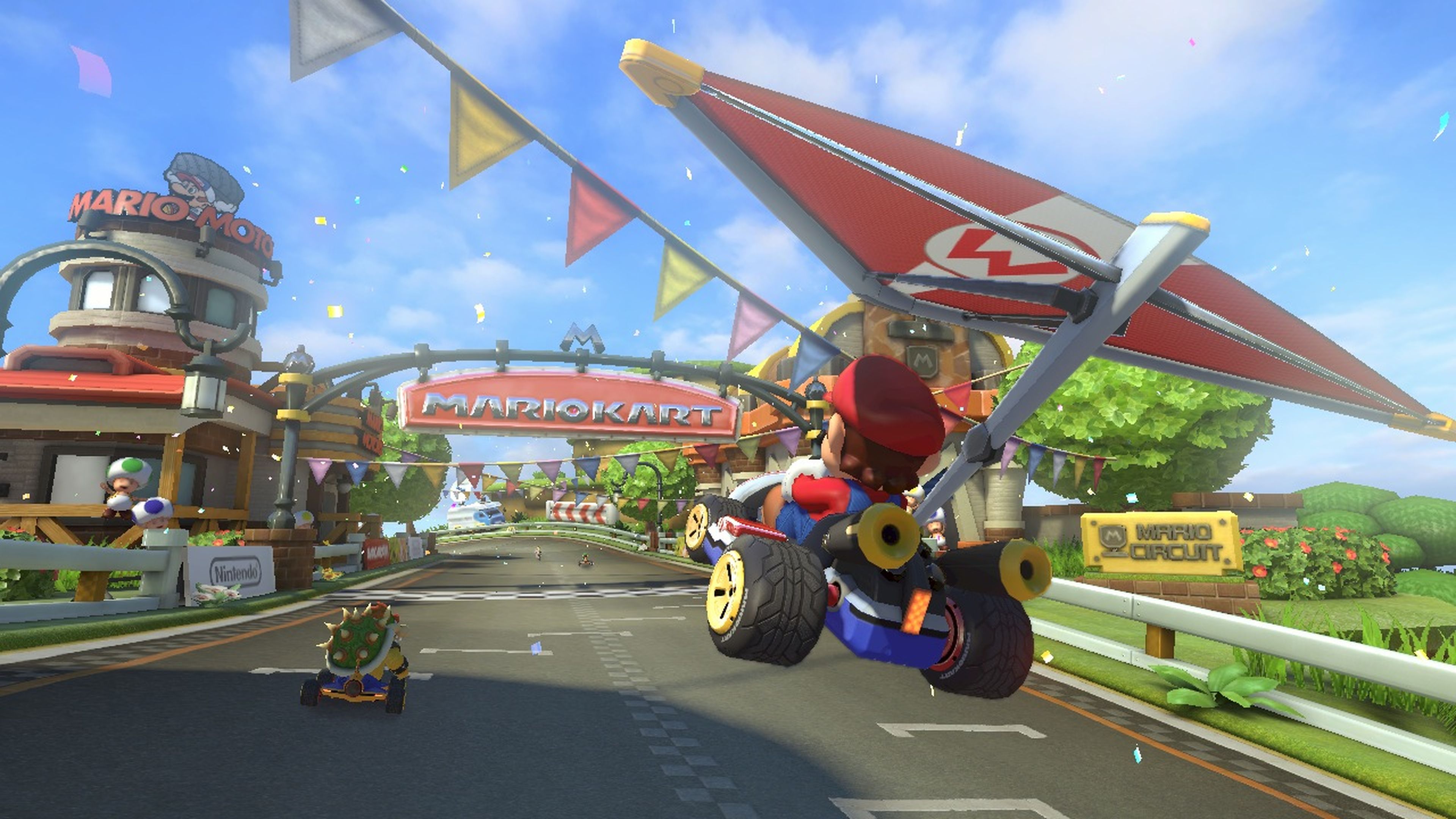 Cada juego de Mario Kart se crea desde cero
