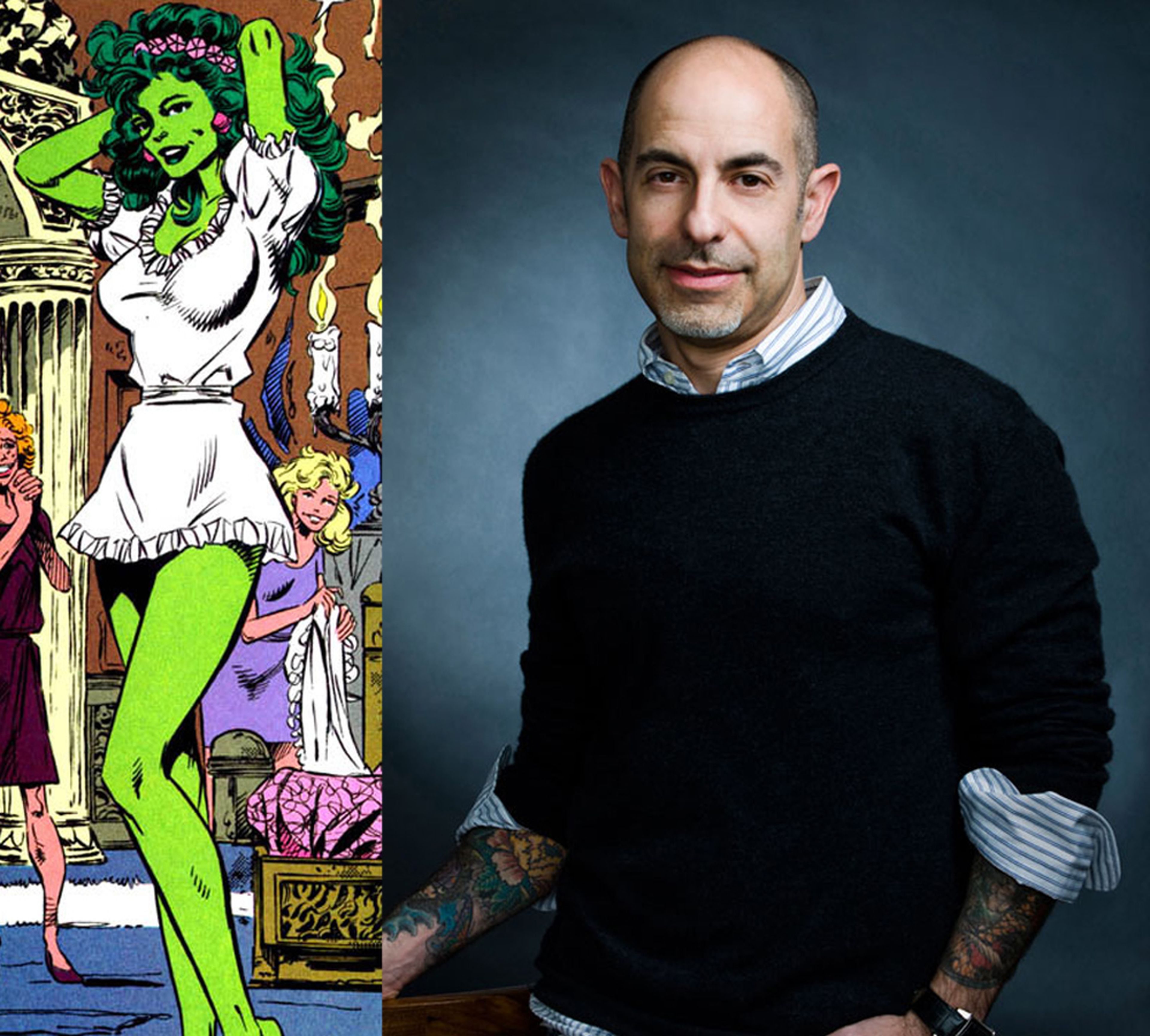 David Goyer, guionista de Batman V Superman, compara a Hulka con una actriz porno