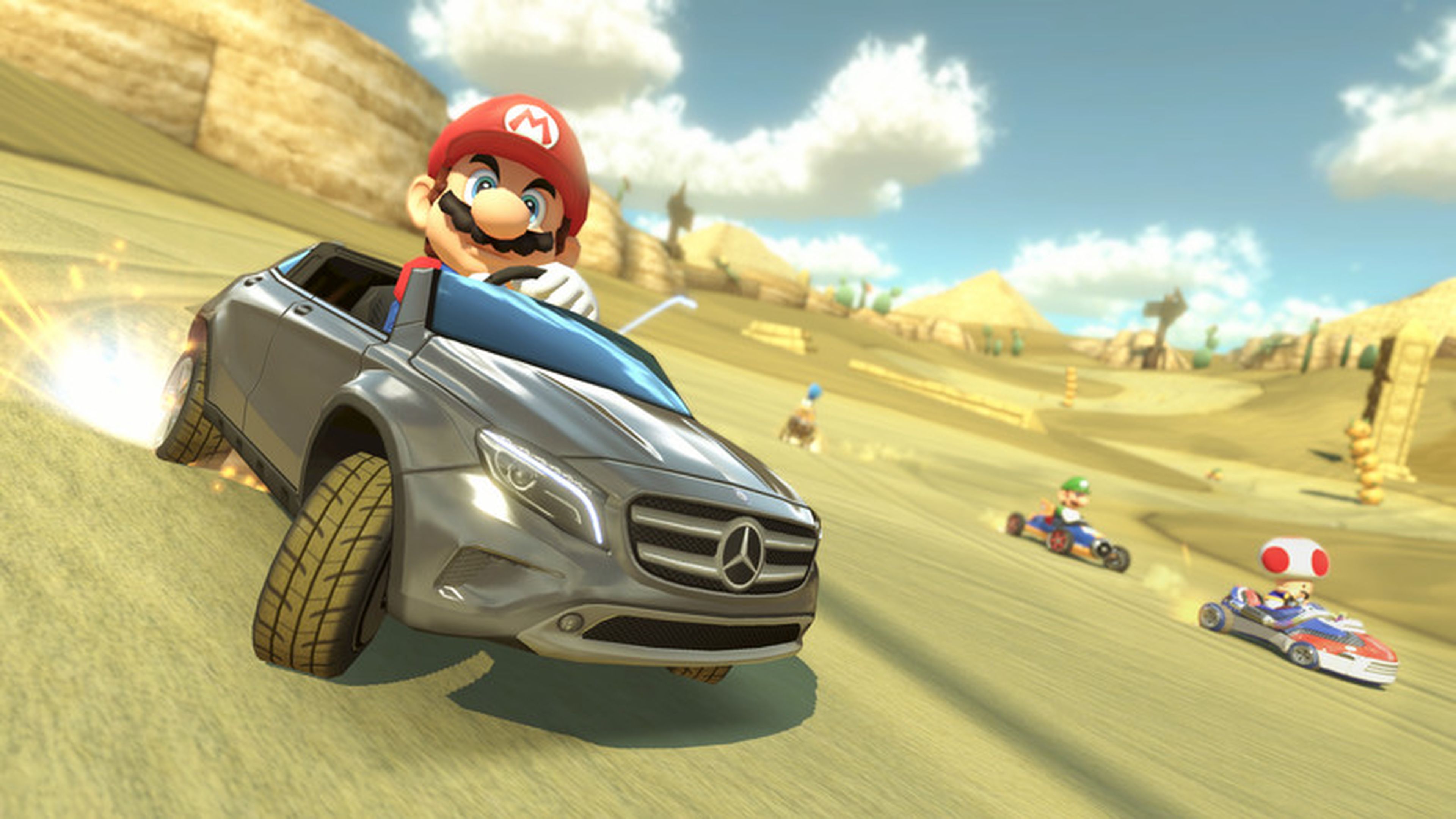 El nuevo Mercedes GLA llegará a Mario Kart 8 como DLC