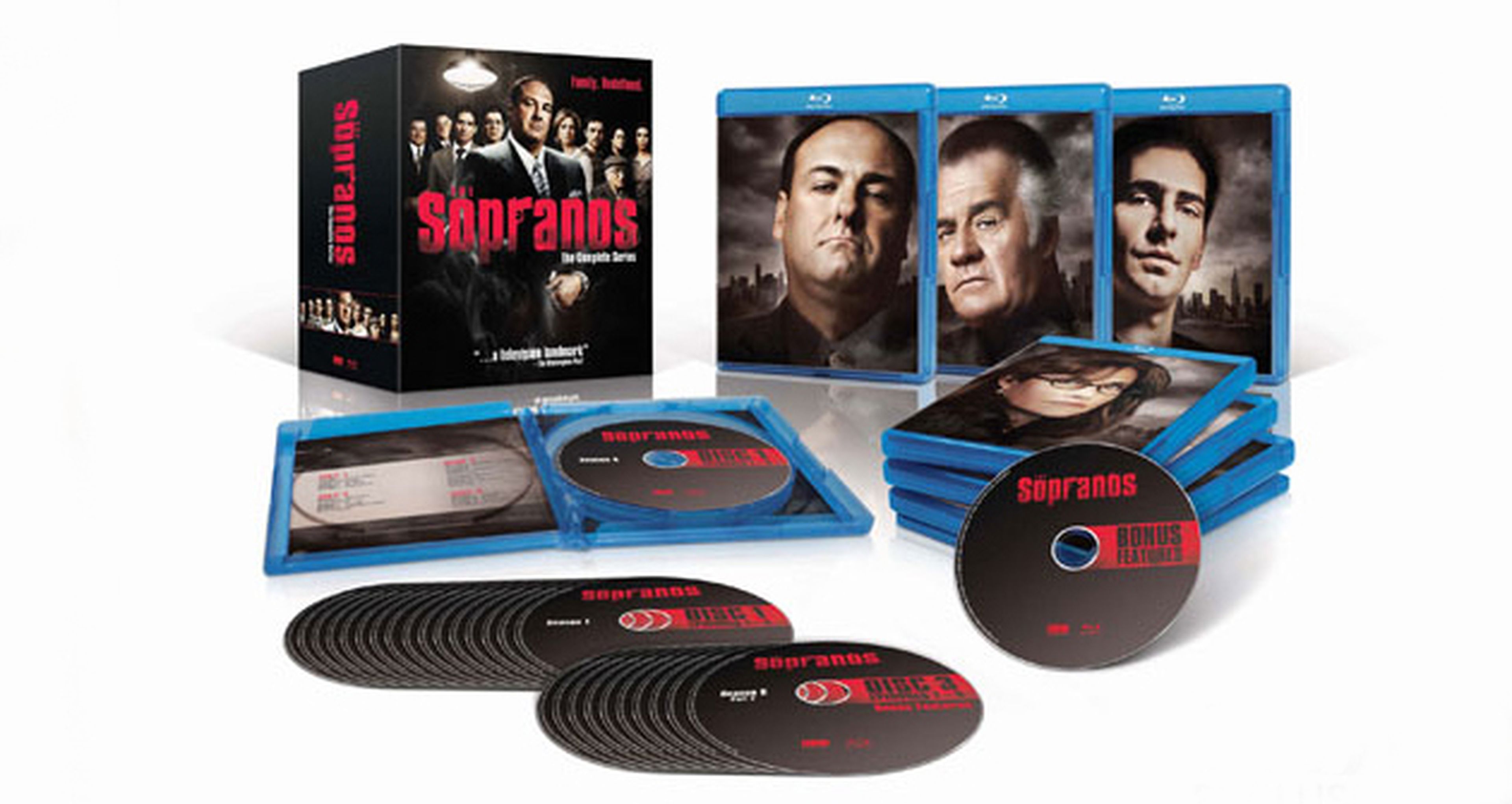 Los Soprano, pronto a la venta en Blu-Ray con 5 horas de material extra