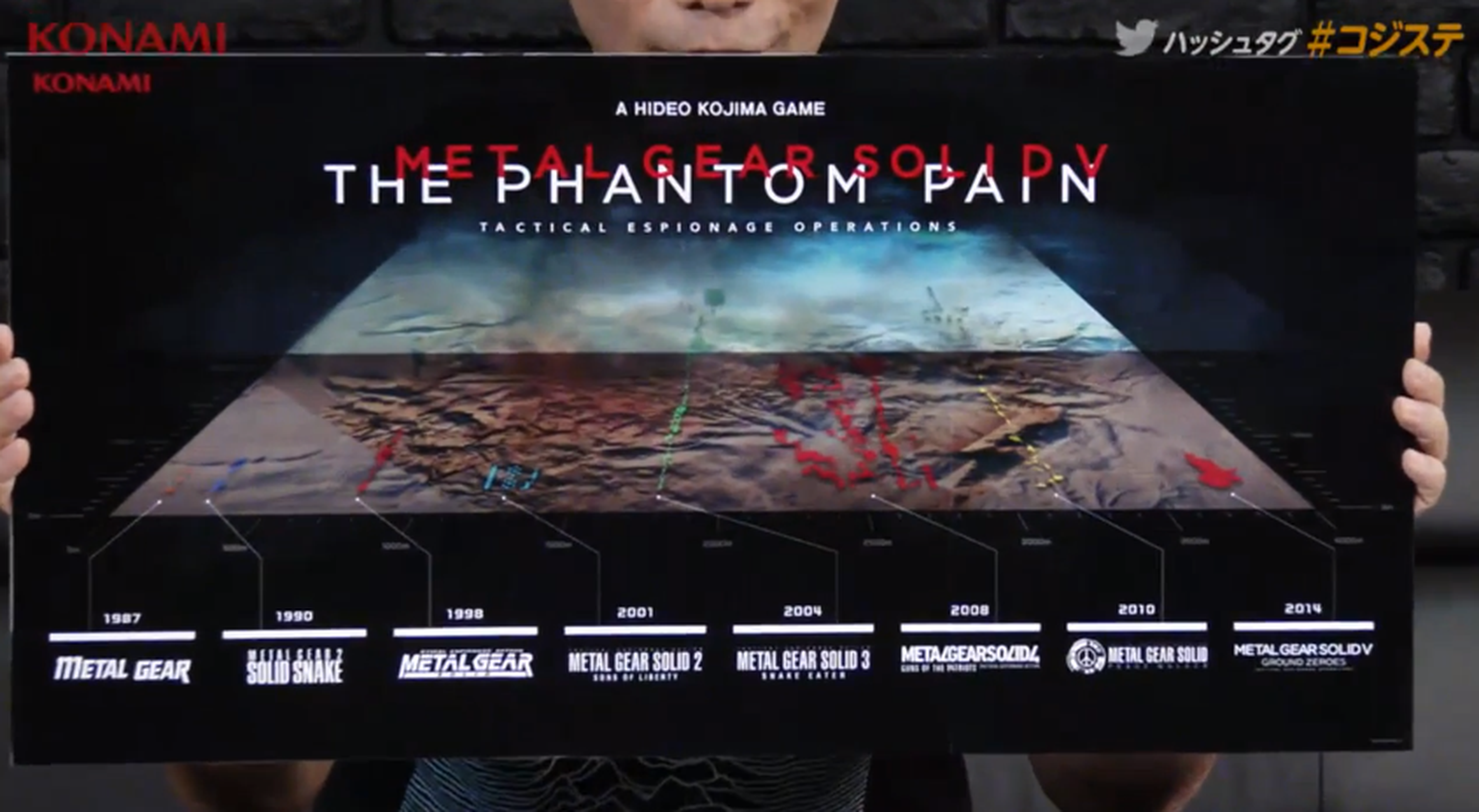 E3 2014: El tamaño del mapa de Metal Gear Solid V: The Phantom Pain