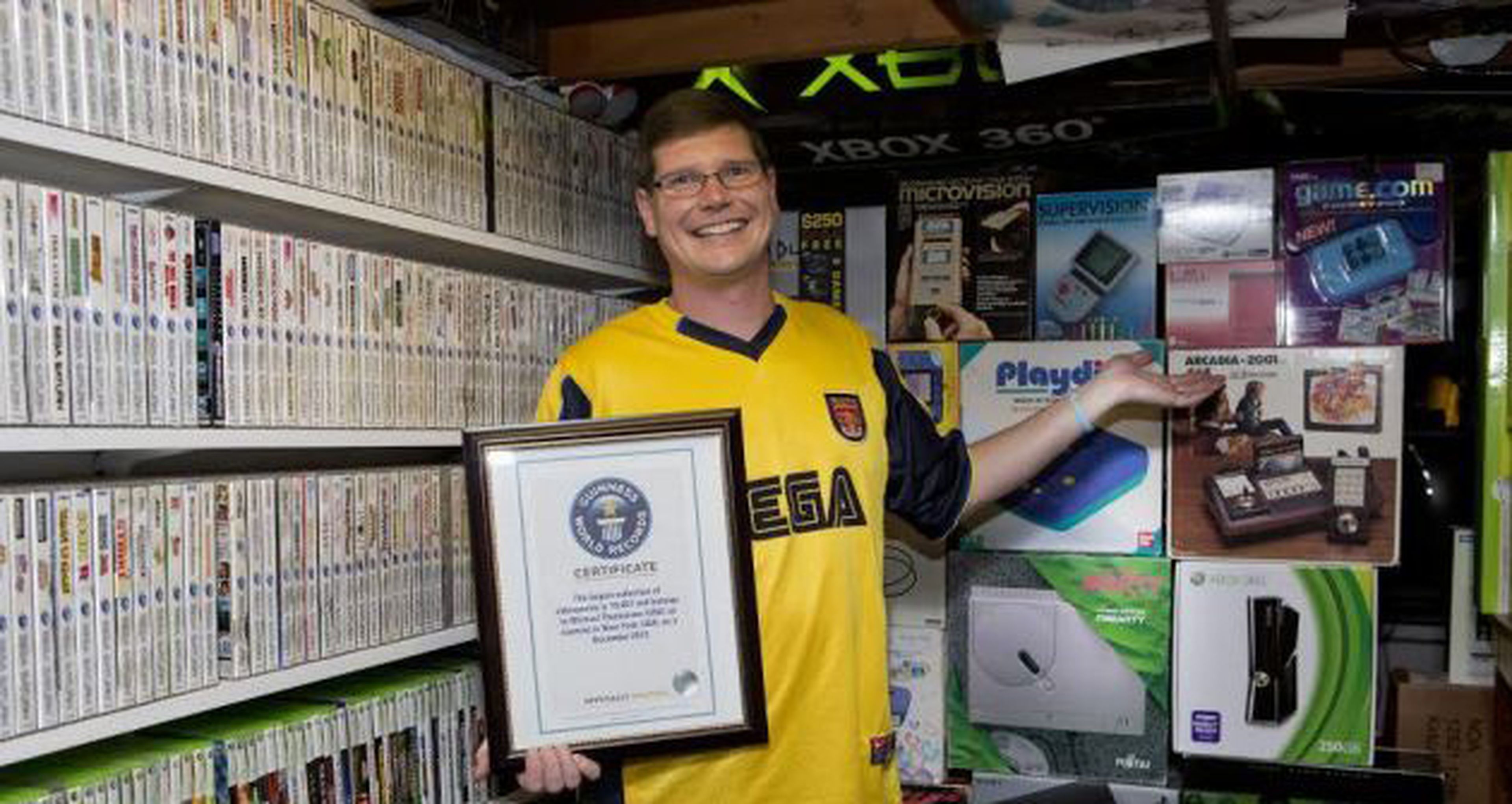 En venta la colección de videojuegos que consiguió el Guinness