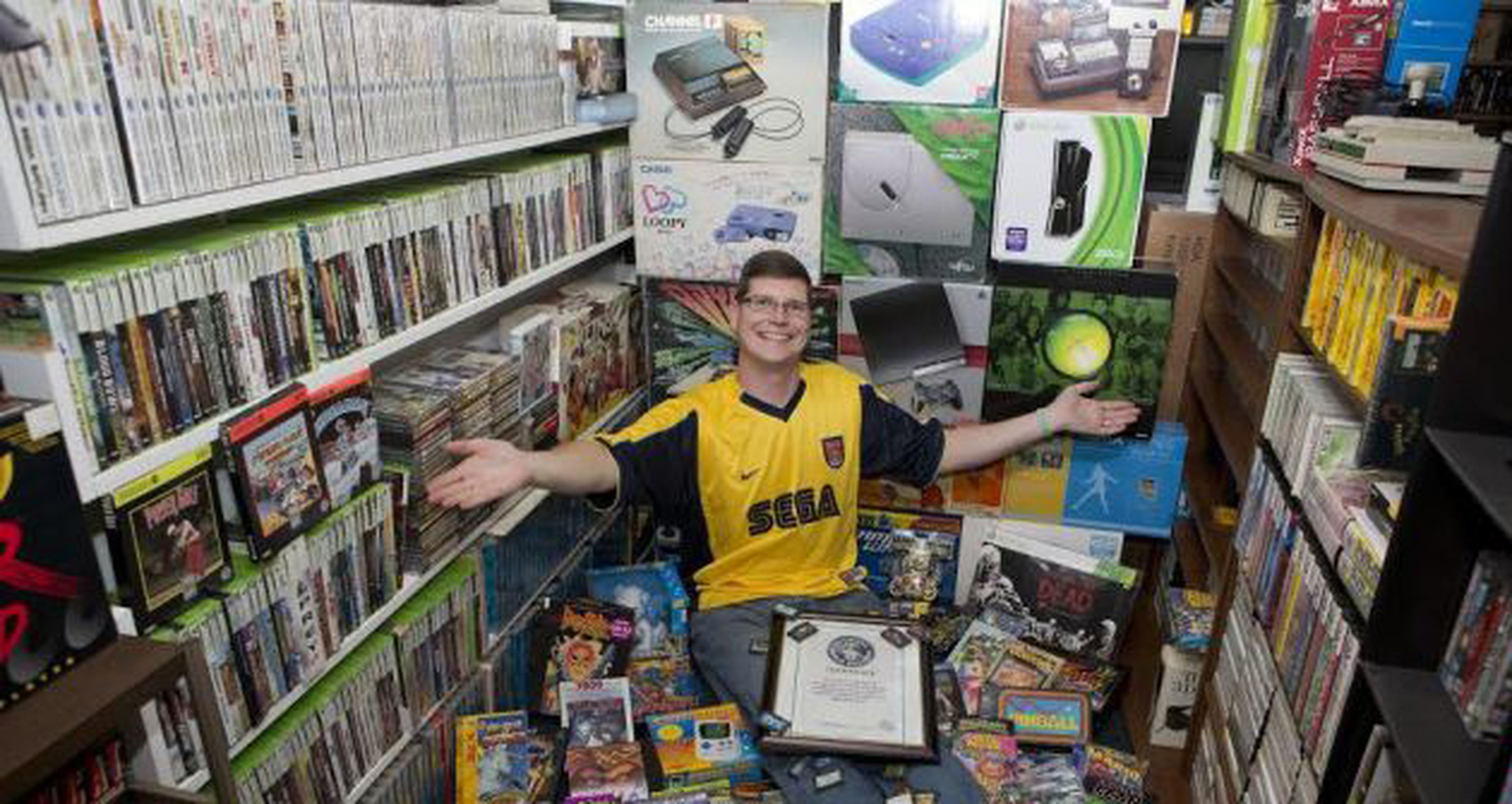 En venta la colección de videojuegos que consiguió el Guinness