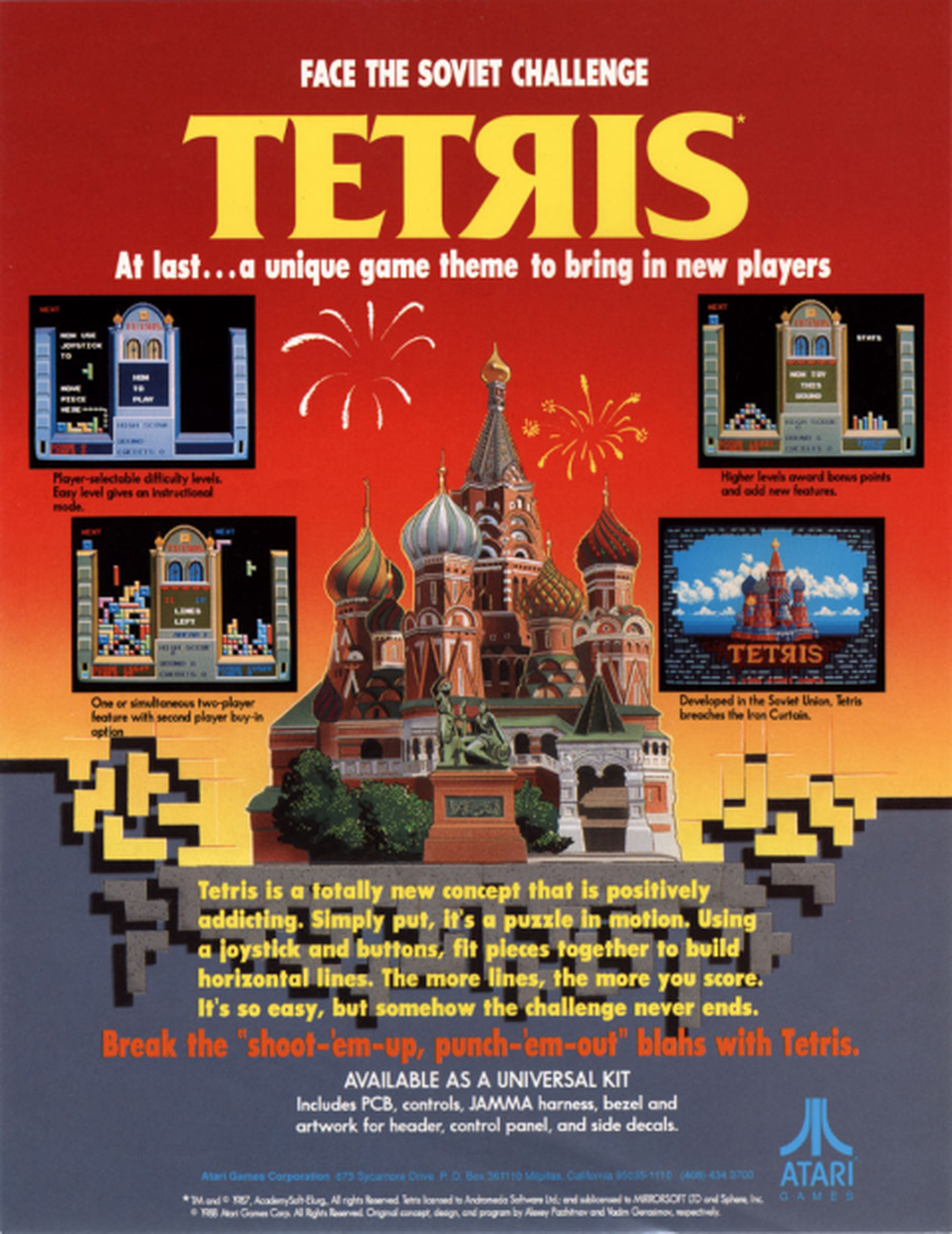 Tetris cumple 30 años desde su lanzamiento original