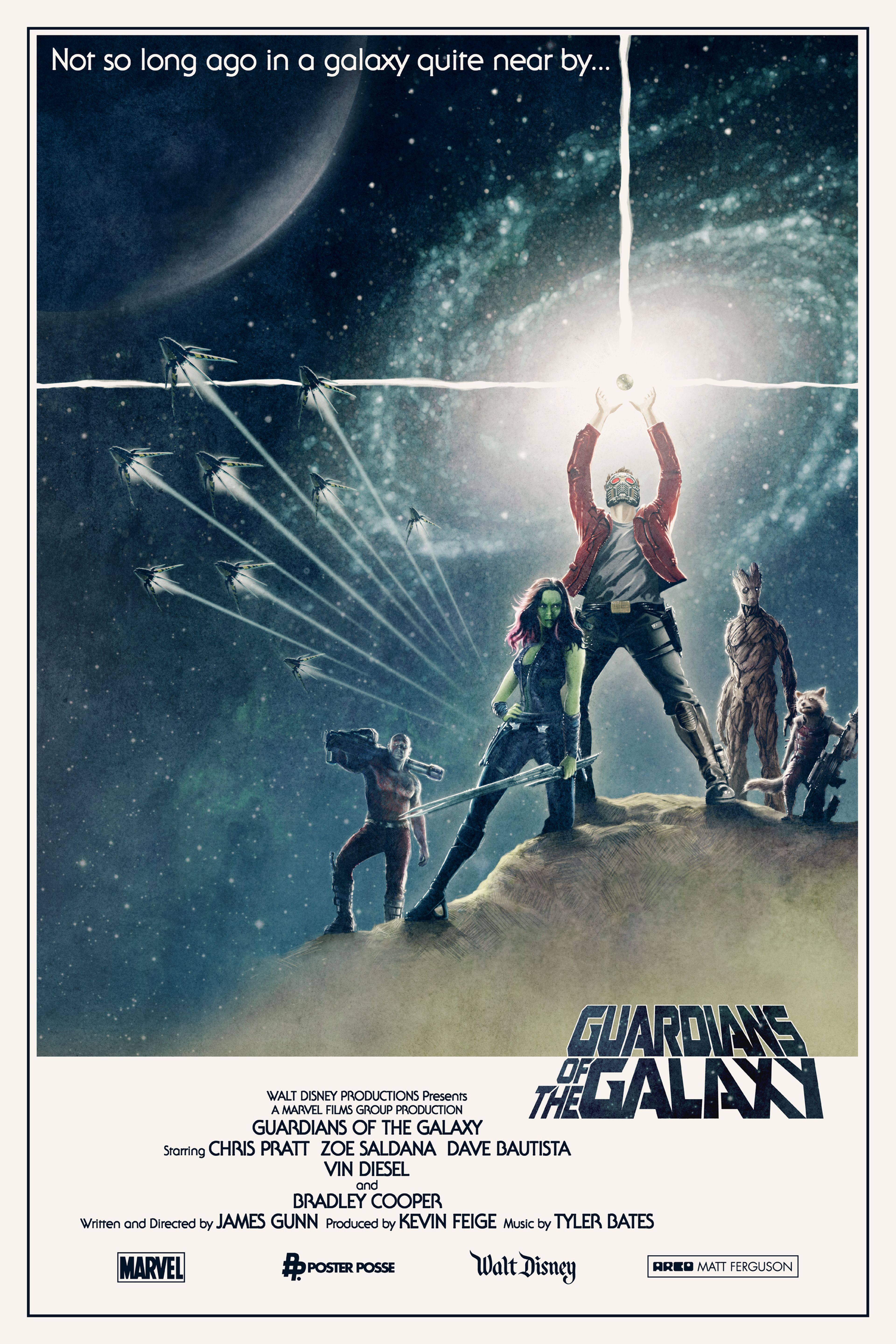 Galería del fan-art de Guardianes de la Galaxia que inunda la red