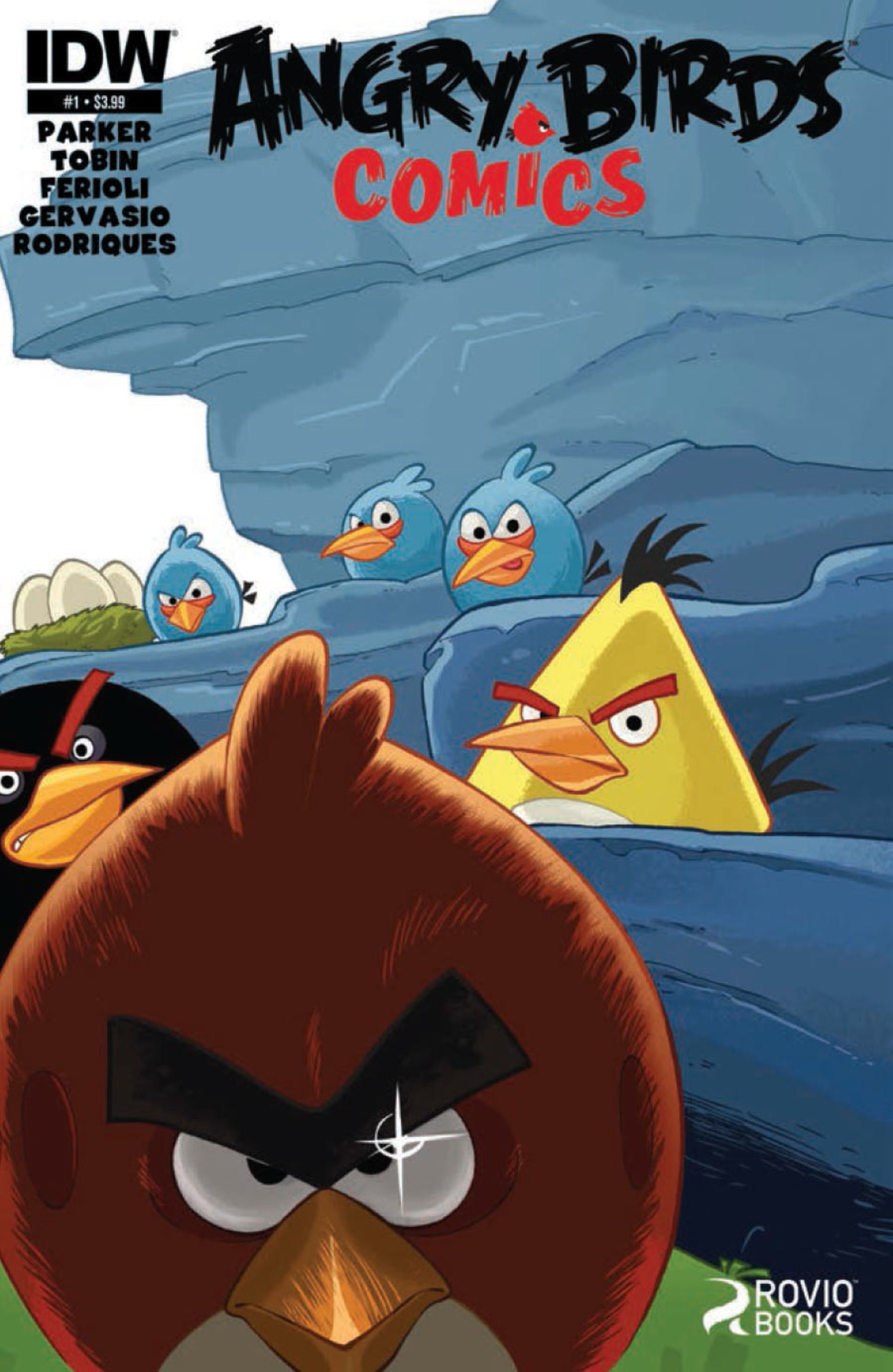 Así es el cómic de Angry Birds