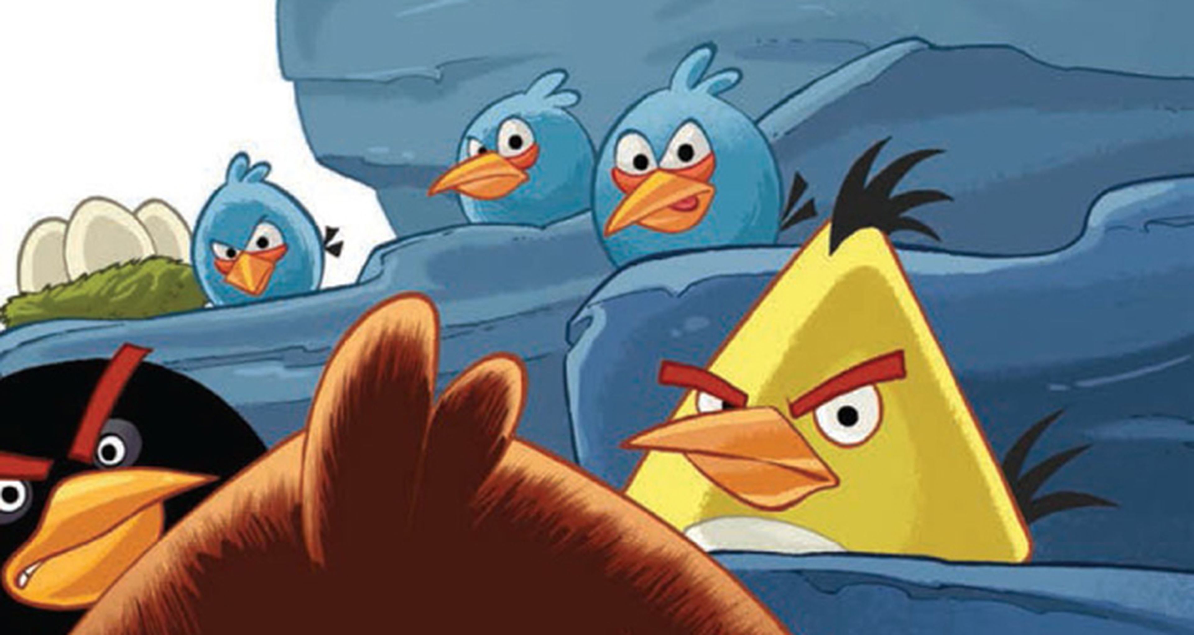 Así es el cómic de Angry Birds
