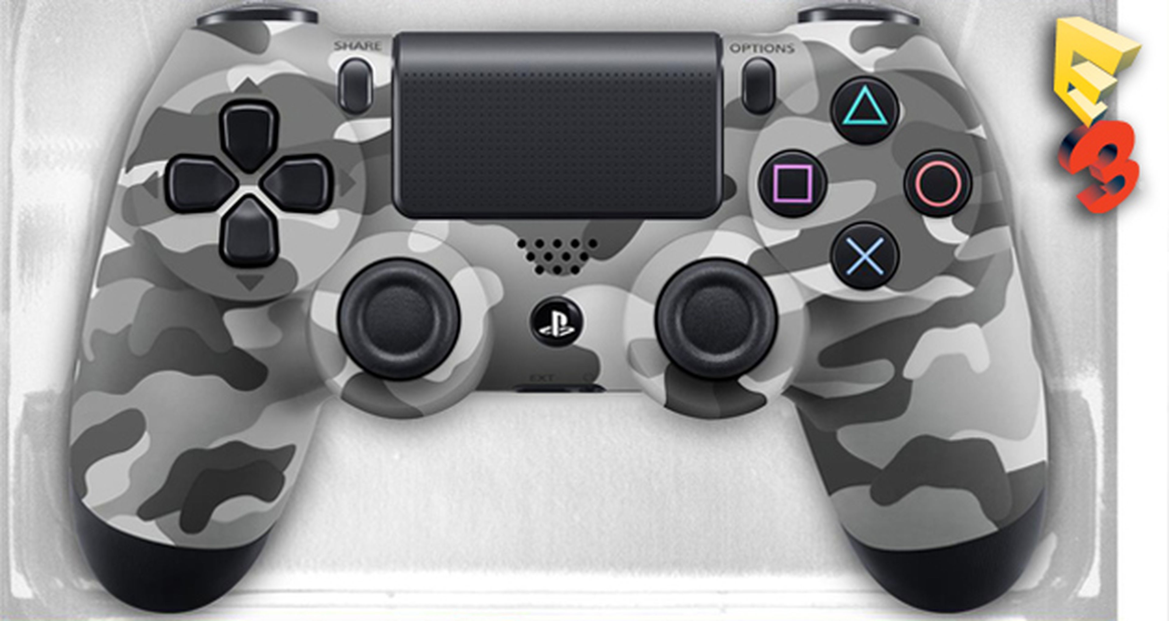 E3 2014: Sony anuncia un nuevo Dualshock 4 con diseño de camuflaje