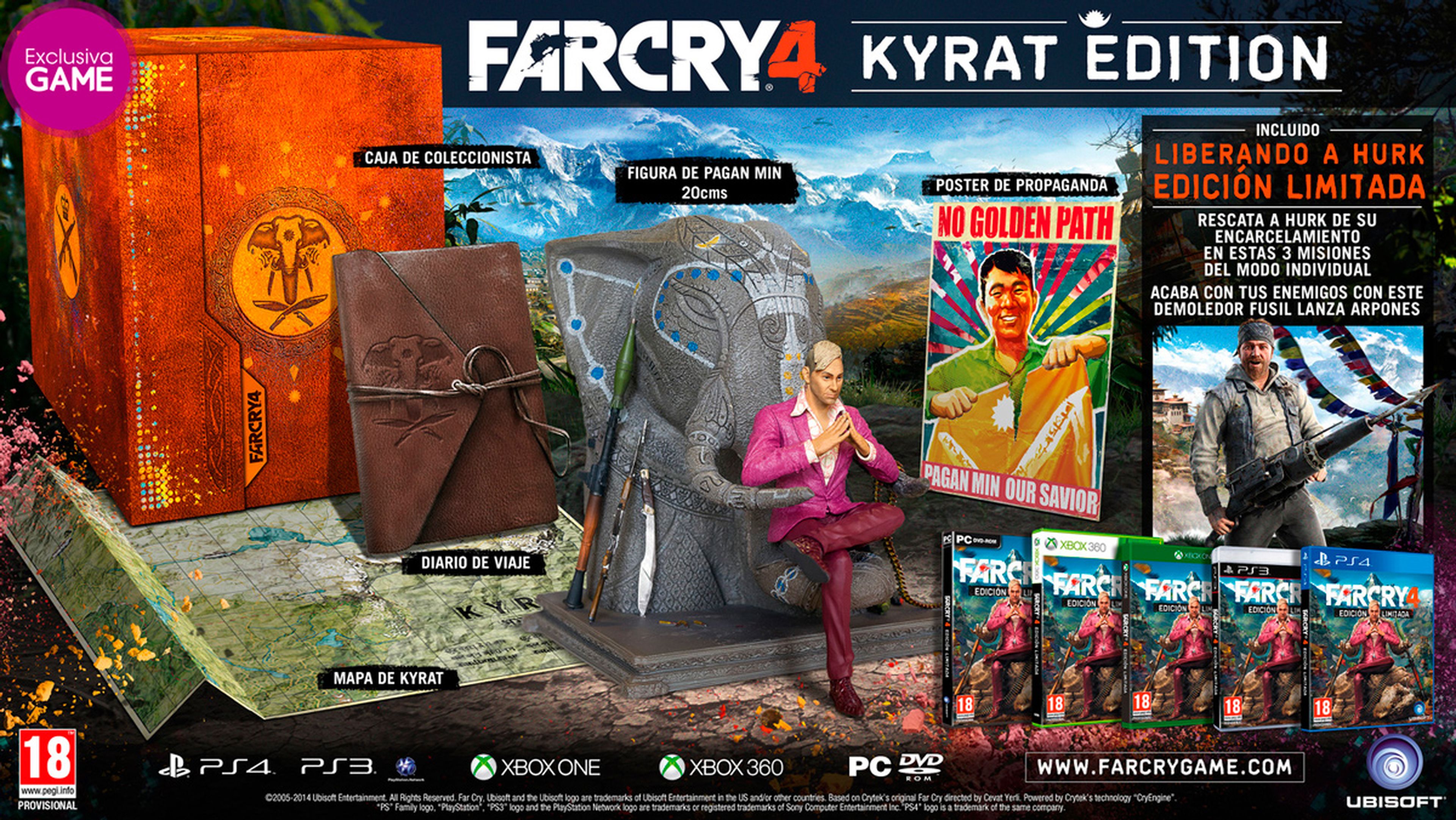 E3 2014: Presentada la edición coleccionista de Far Cry 4