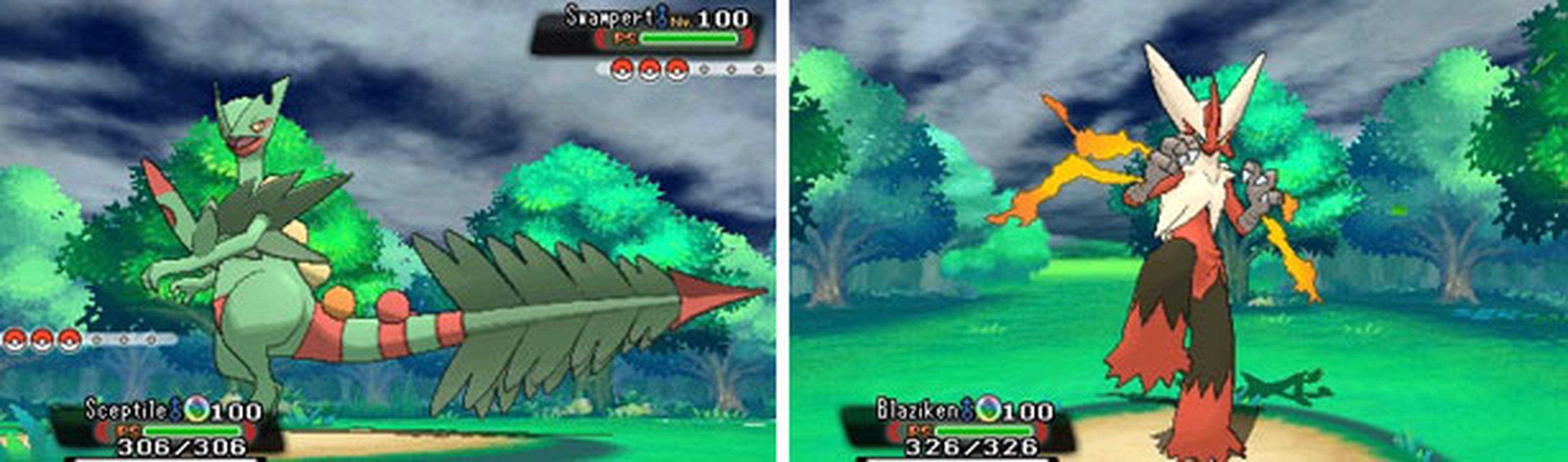 E3 2014: Nuevas imágenes y Megaevoluciones de Pokémon Rubí Omega y Zafiro Alfa