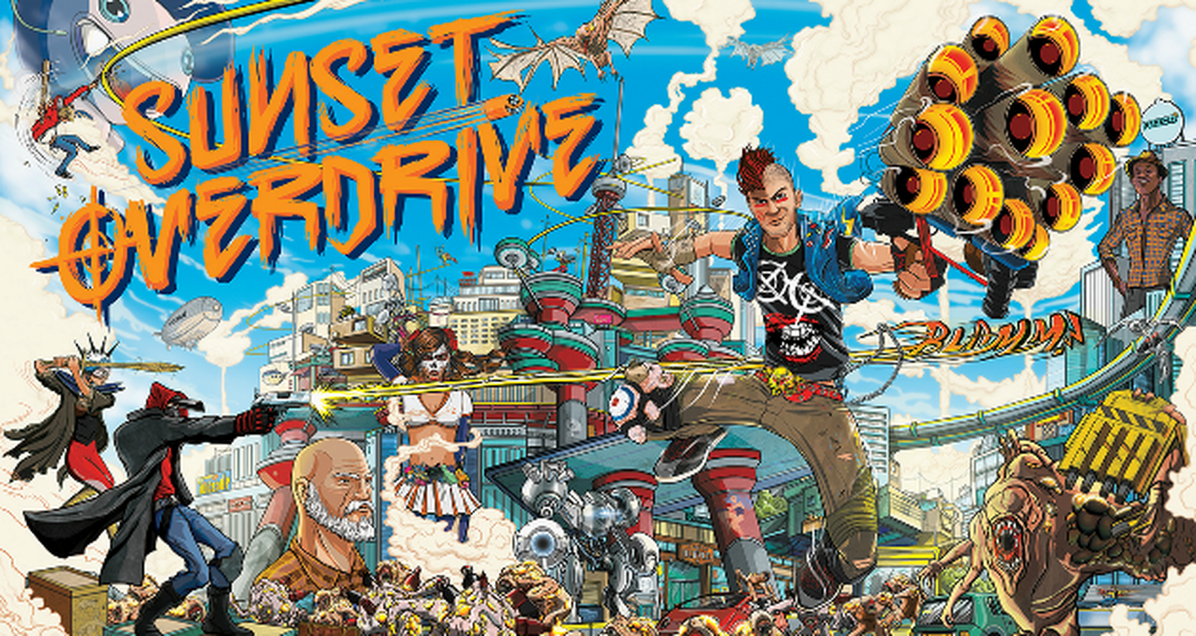 Sunset Overdrive correrá a 900p/30fps