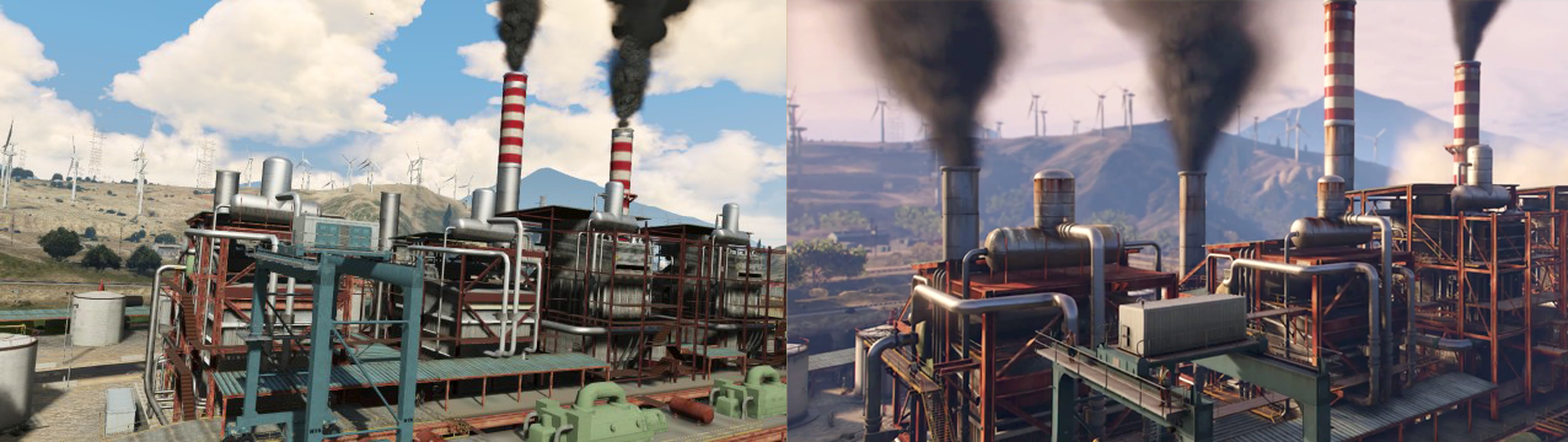 Comparativa GTA V en PS4 vs PS3