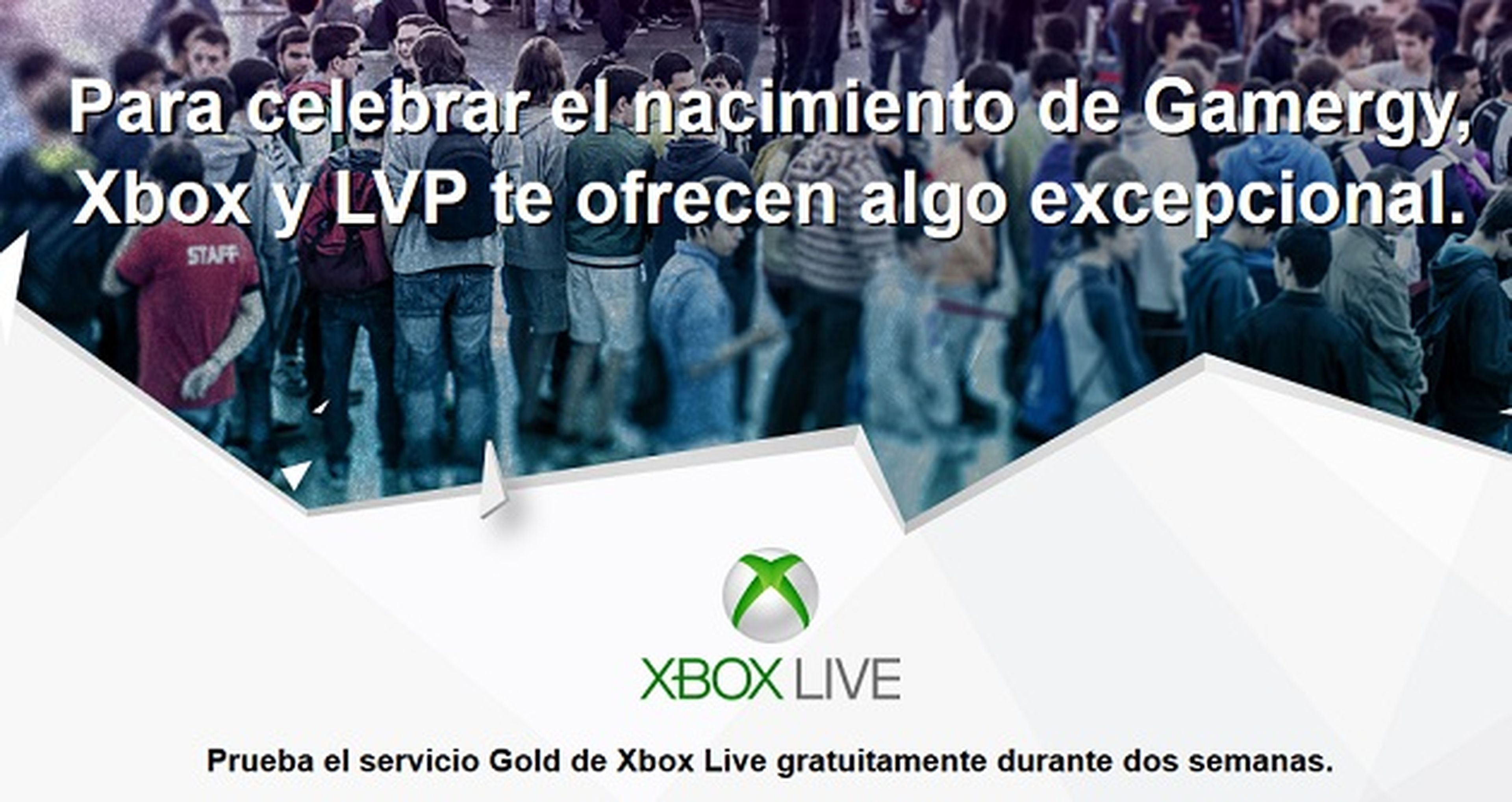 Consigue una suscripción Gold a Xbox Live con Gamergy