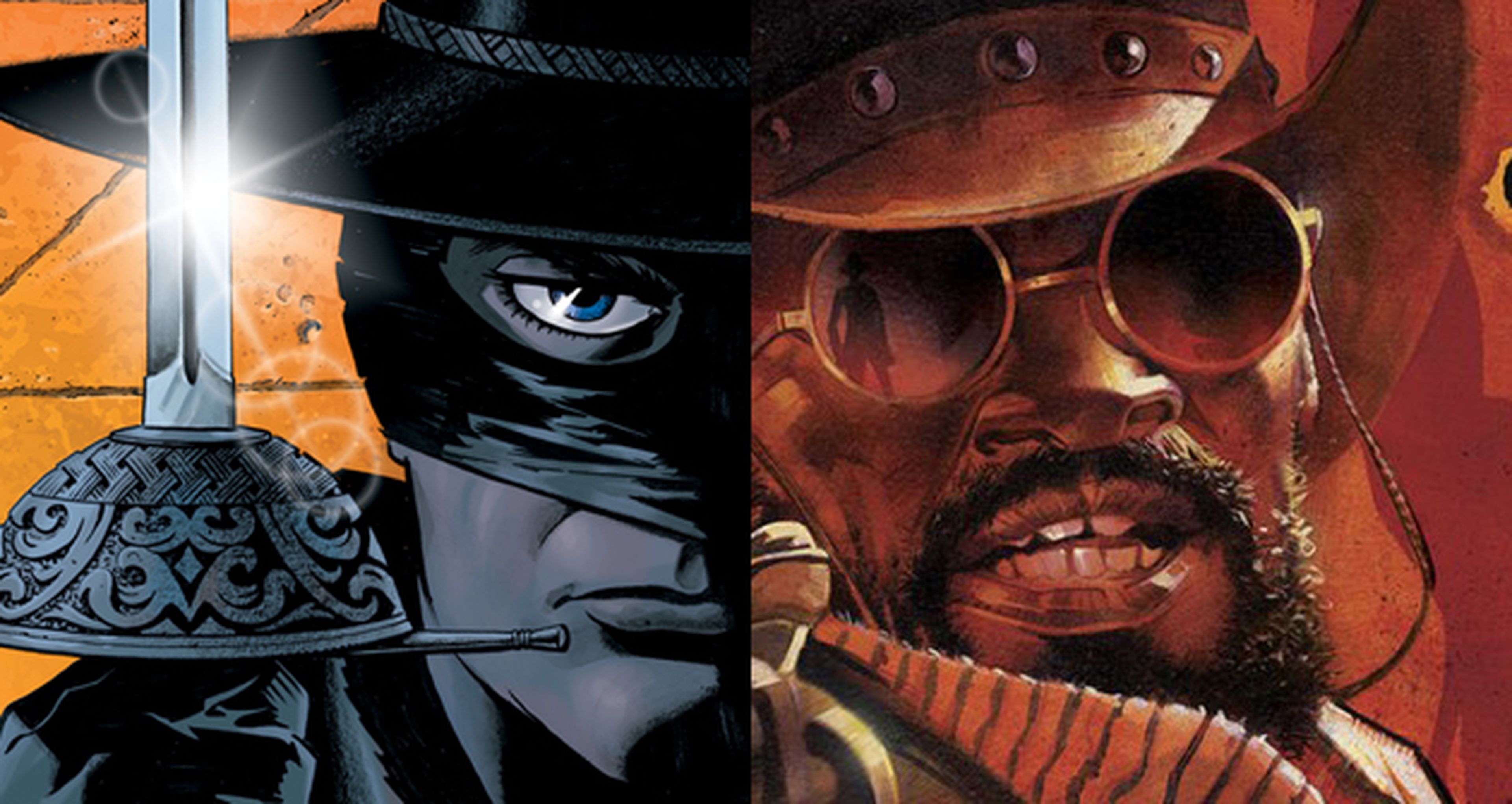 Django Desencadenado y El Zorro se encontrarán en un cómic