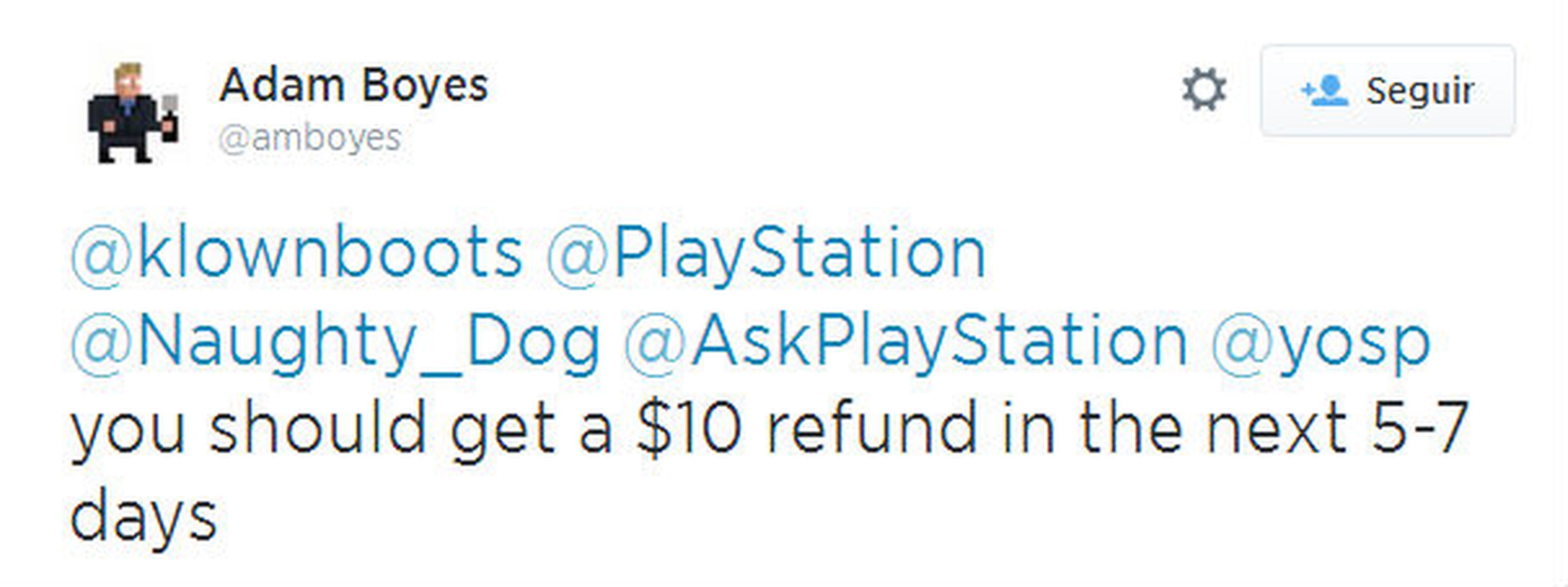 Sony devolverá 10$ a las preorders de The Last of Us remastered