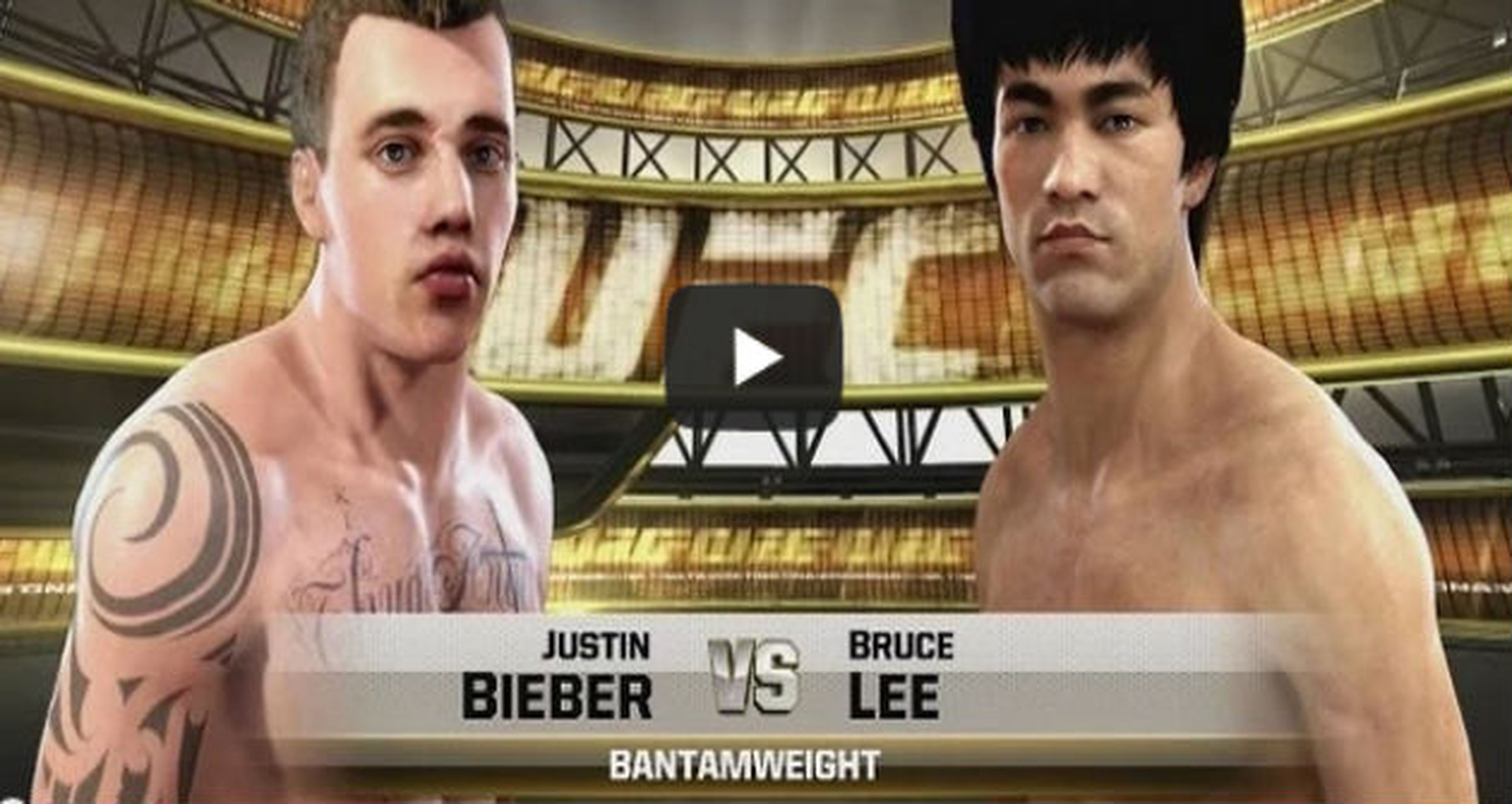 ¿Justin Bieber vs Bruce Lee? en EA Sports UFC todo es posible