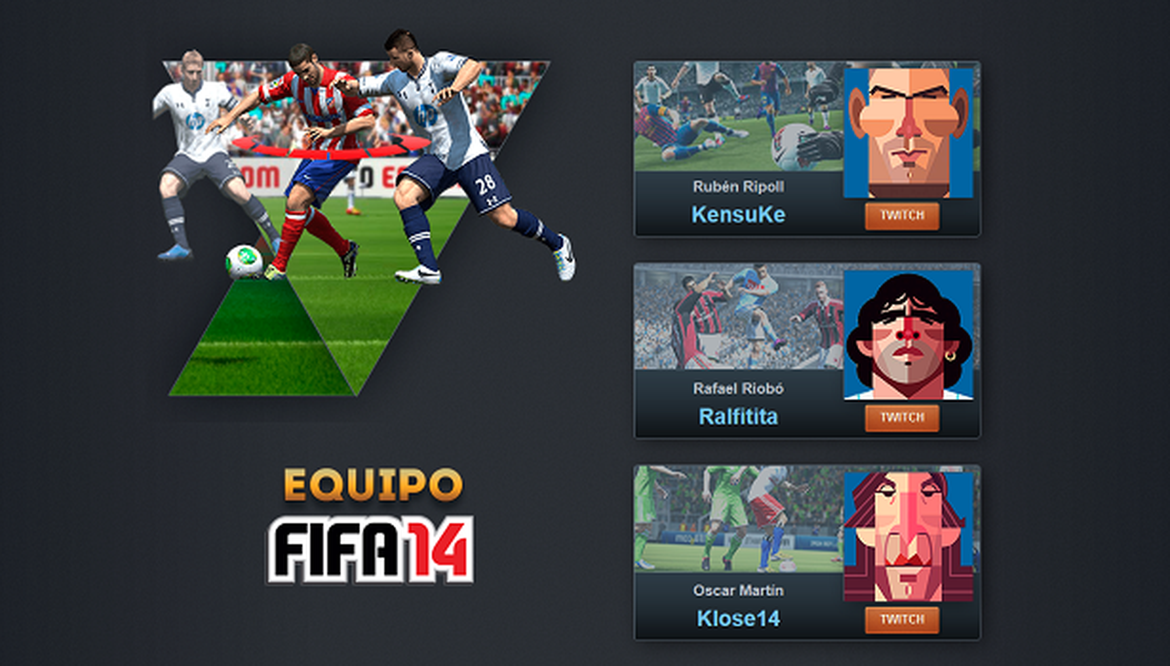 Gaming eSports presenta a su equipo de FIFA 14