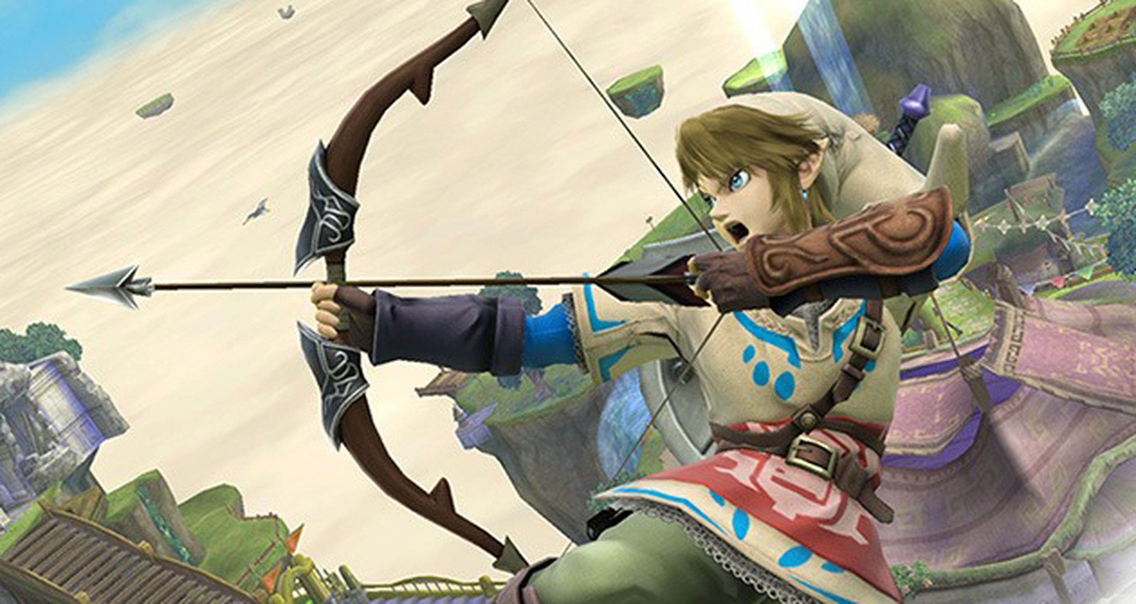 El traje alternativo de Link en Super Smash Bros.