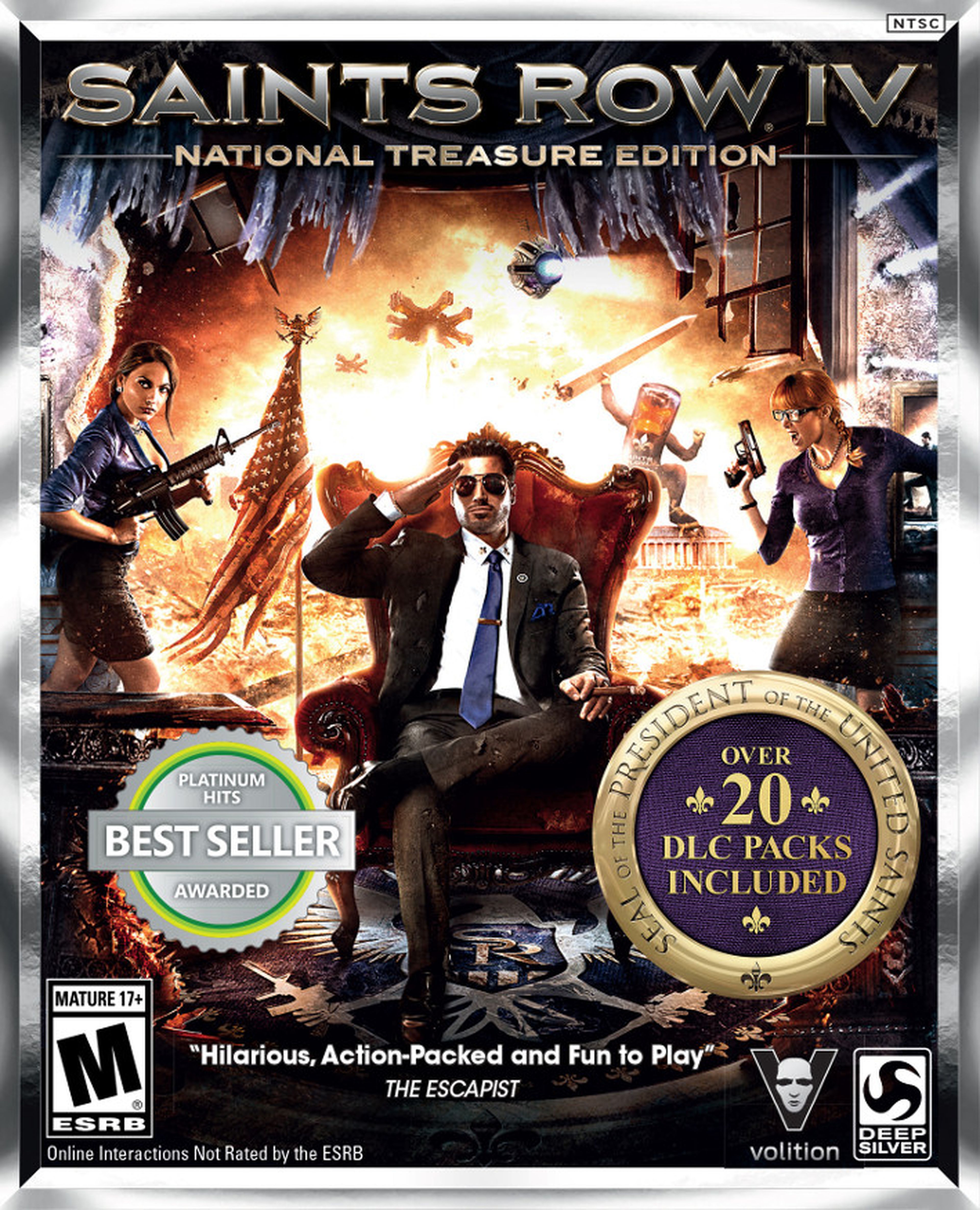 Saints Row 4 National Treasure Edition viene con 29 DLC