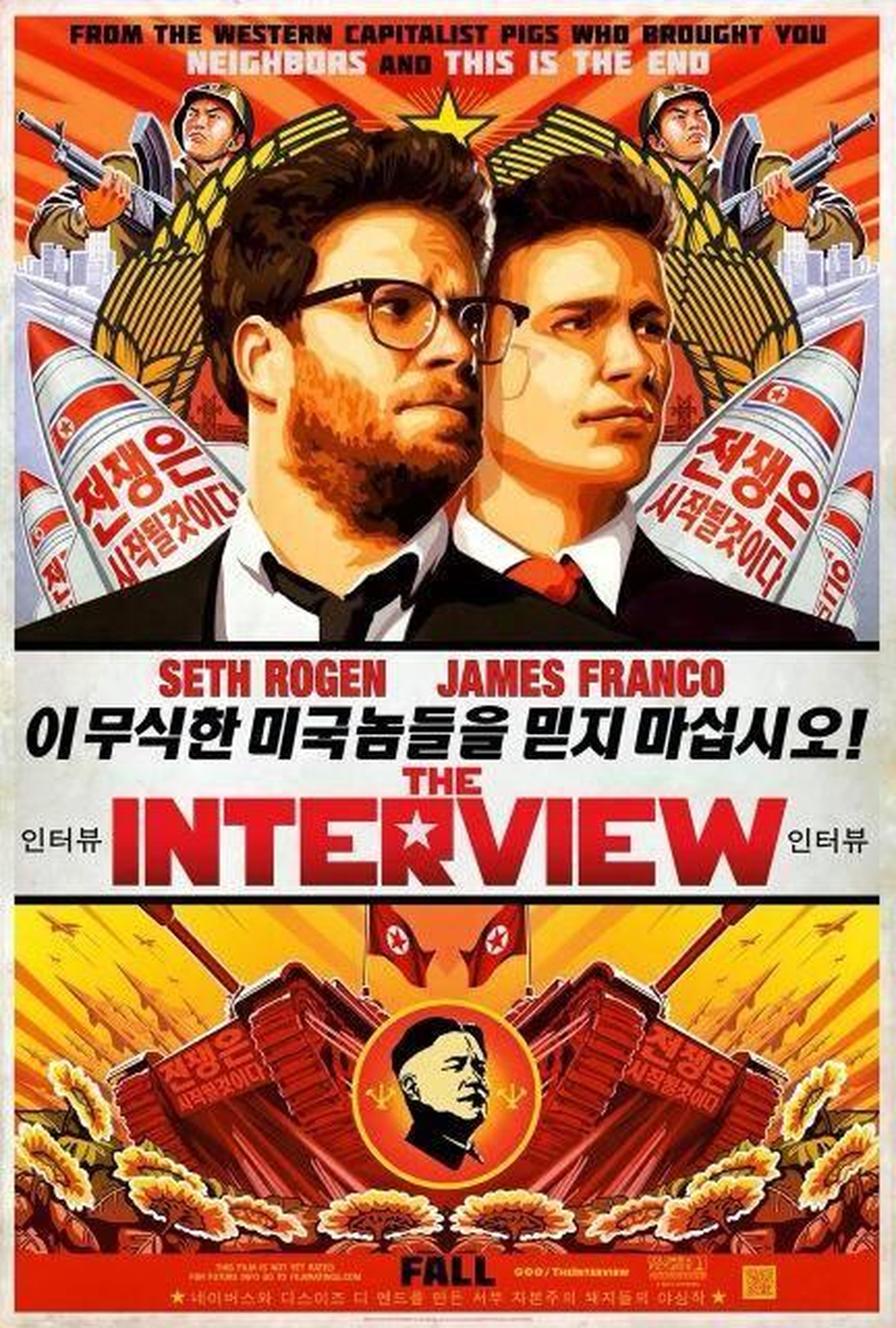 Corea del Norte amenaza con atacar a EEUU por una película de James Franco