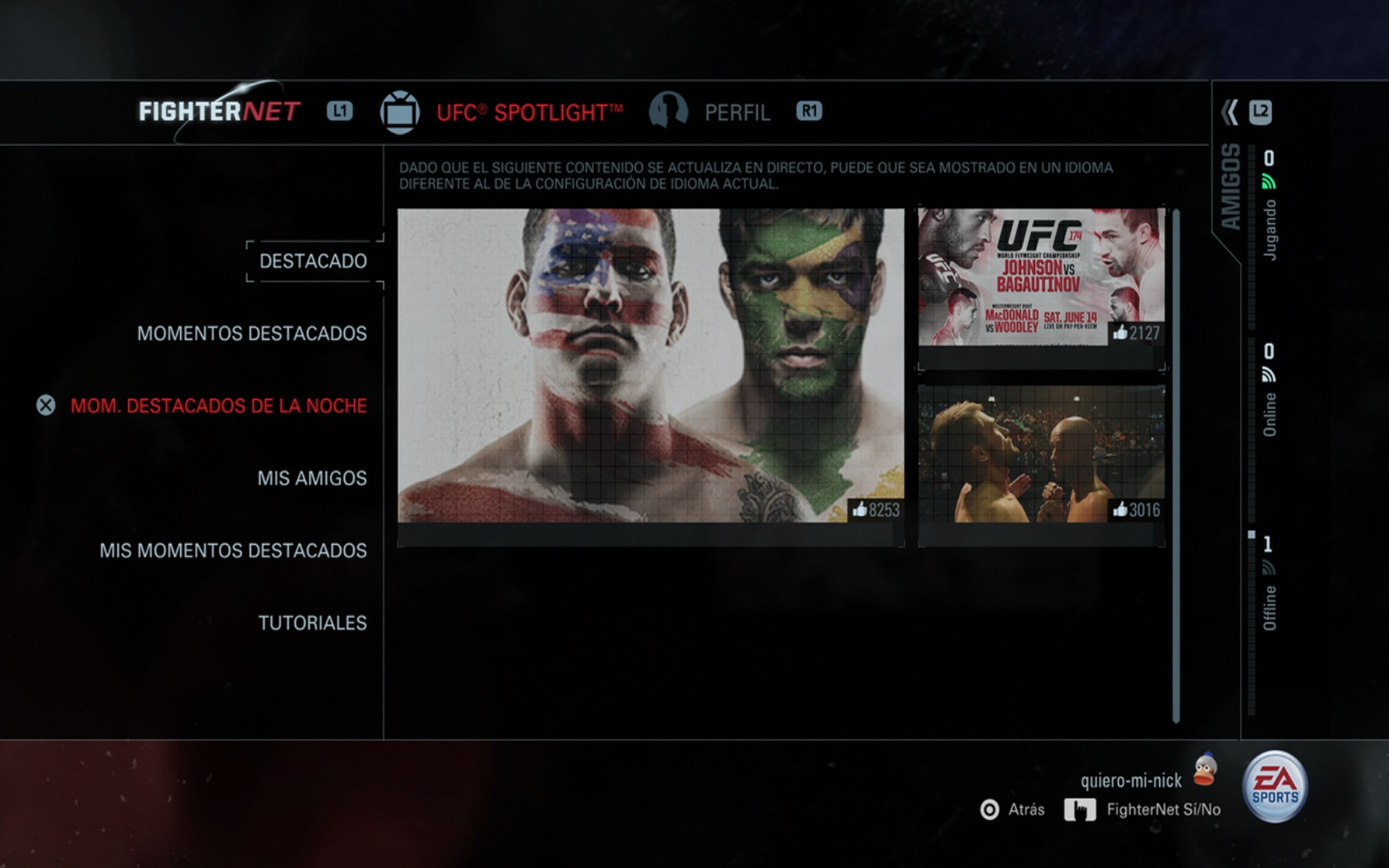 Análisis de EA Sports UFC para PS4