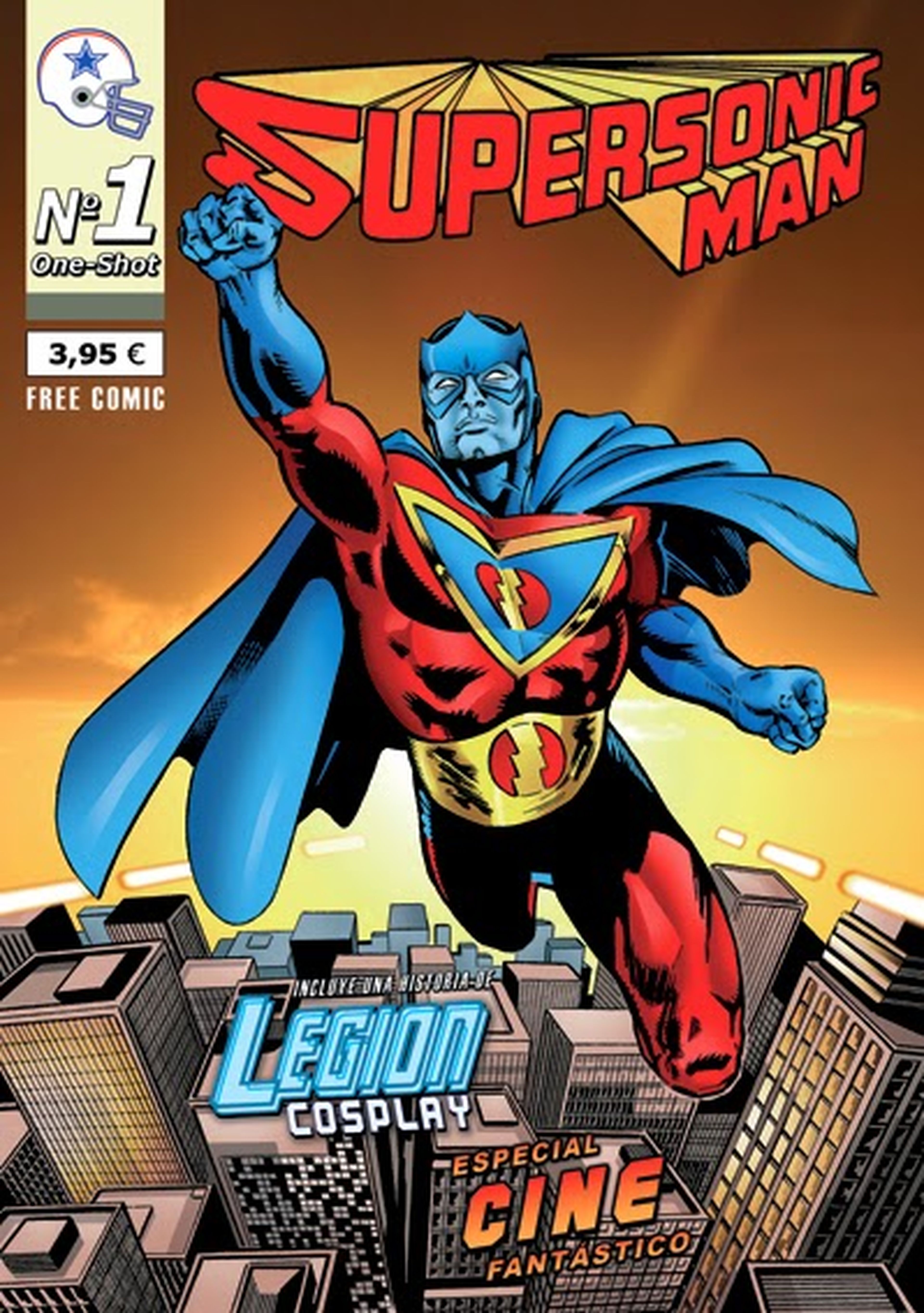 Supersonic Man, el primer superhéroe español, renace