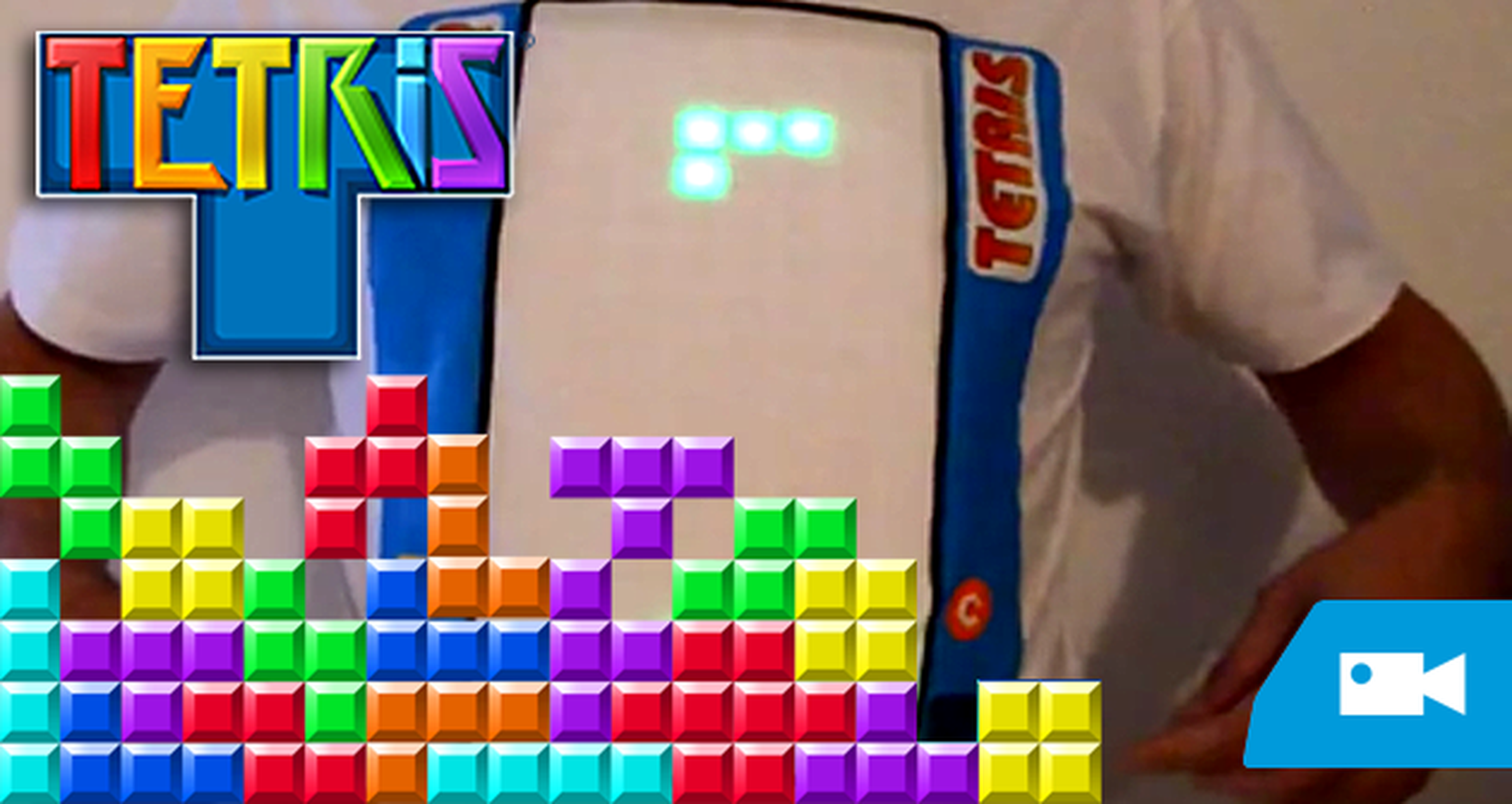 Juega a Tetris en una camiseta