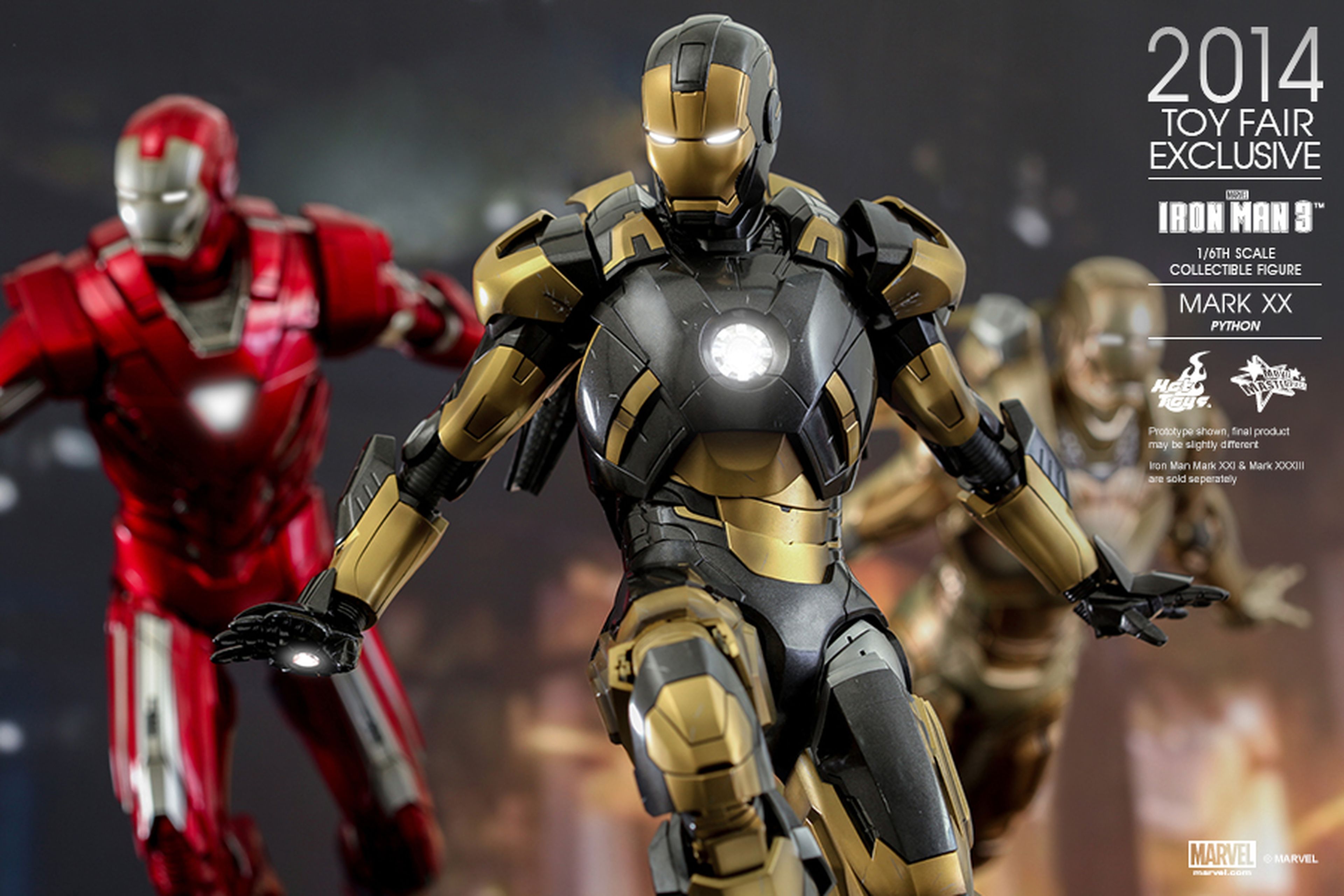 Iron Man, Joker y Predador de la Toy Fair 2014